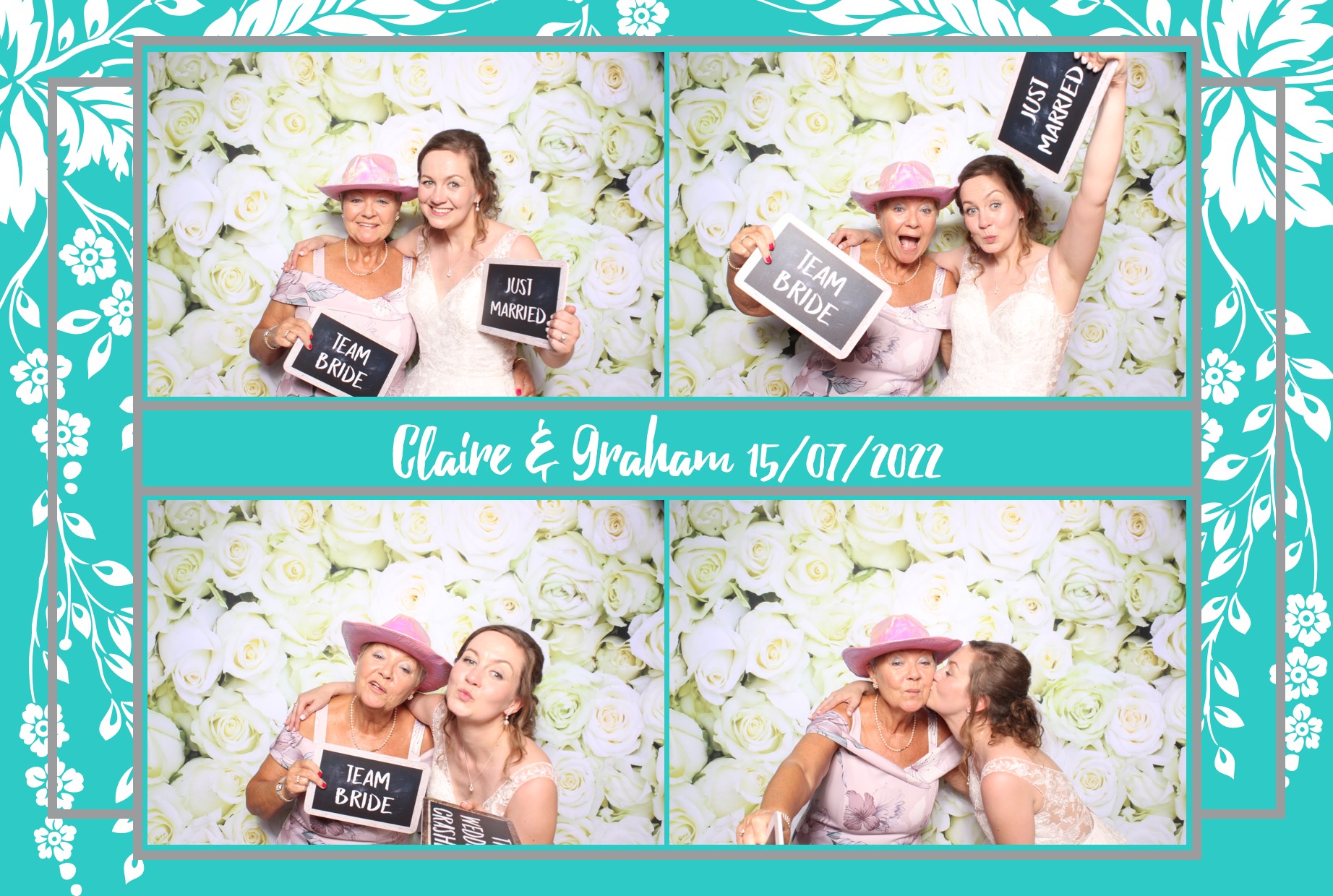 Claire & Graham | View more photos from the event at images.mobile-photo-booth.com/u/MobilePhotoBoothUK/Claire-Graham