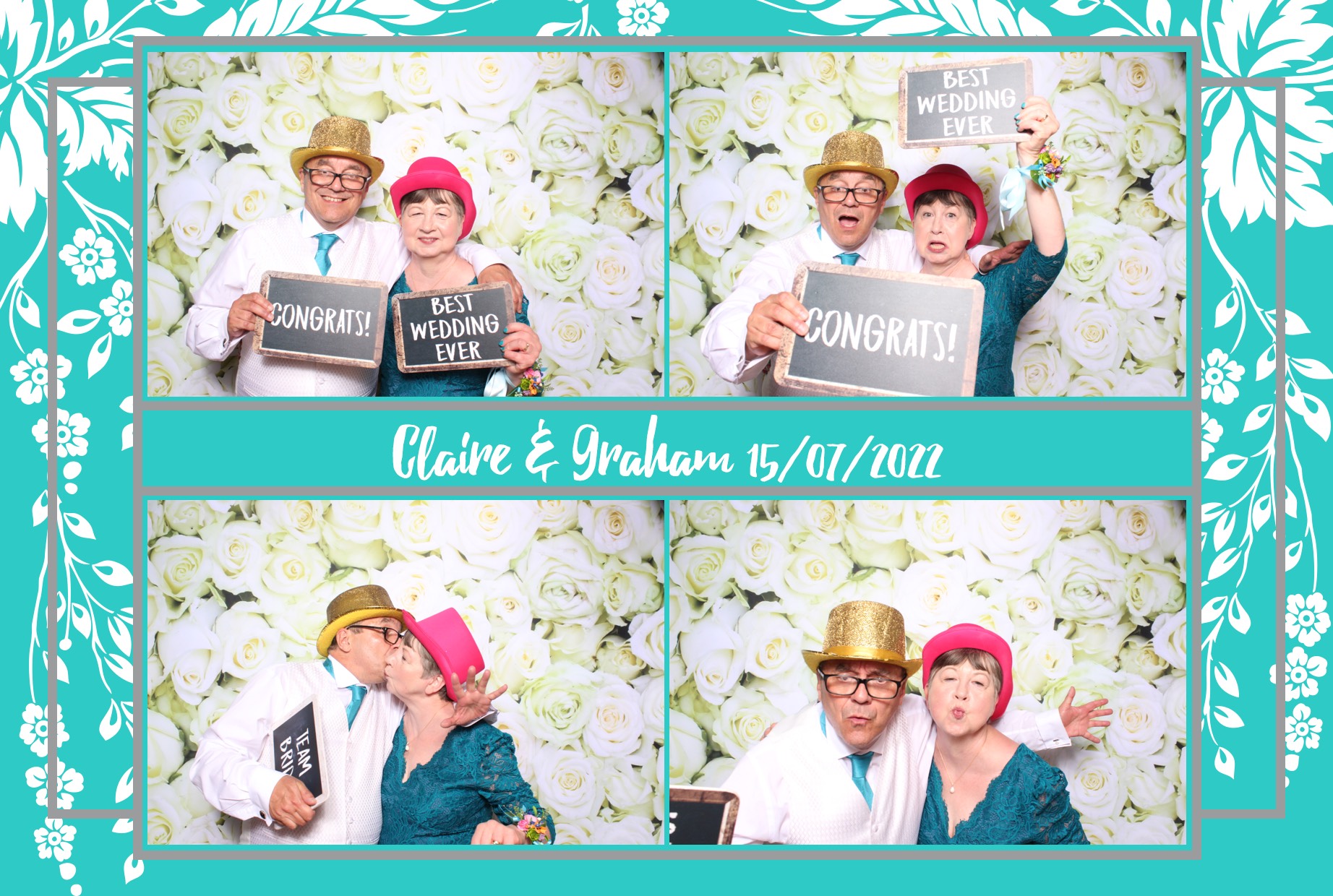 Claire & Graham | View more photos from the event at images.mobile-photo-booth.com/u/MobilePhotoBoothUK/Claire-Graham