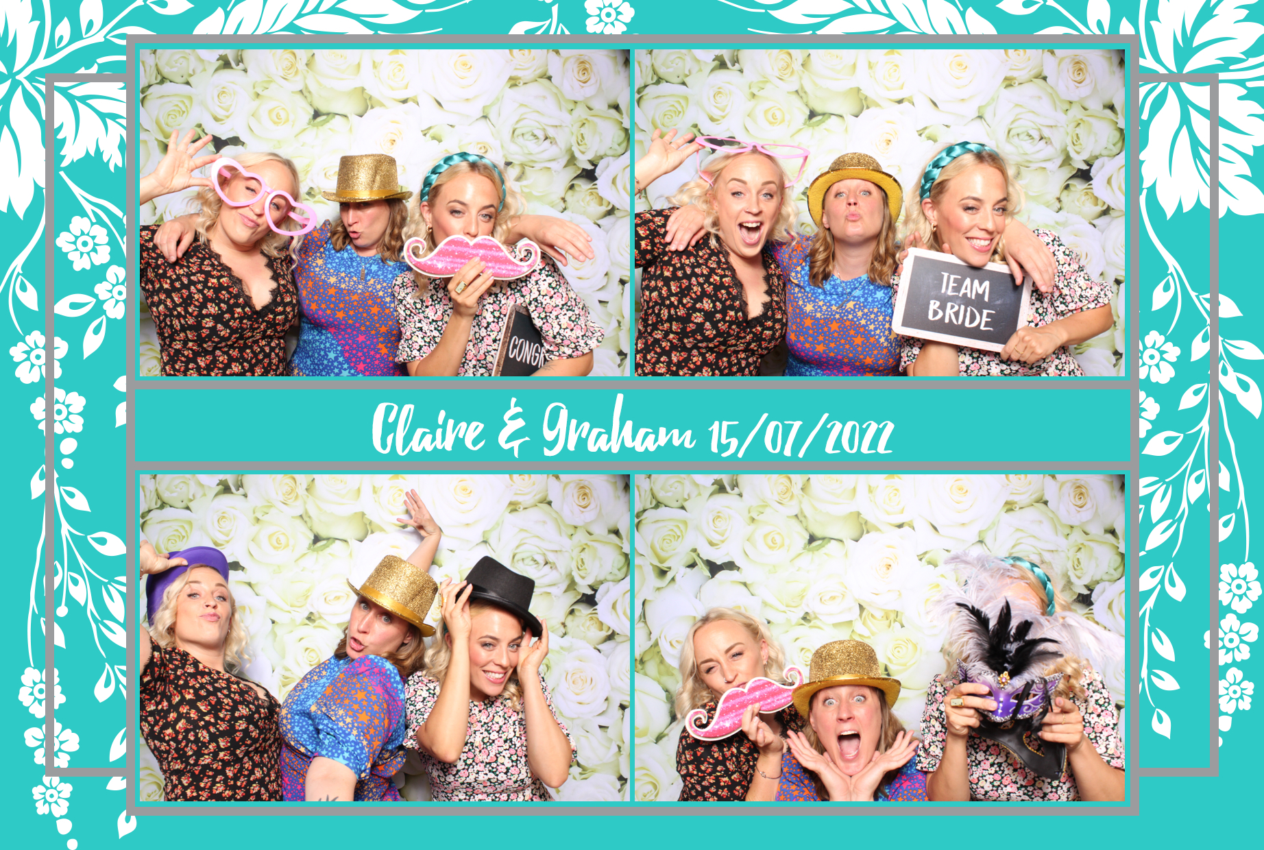 Claire & Graham | View more photos from the event at images.mobile-photo-booth.com/u/MobilePhotoBoothUK/Claire-Graham