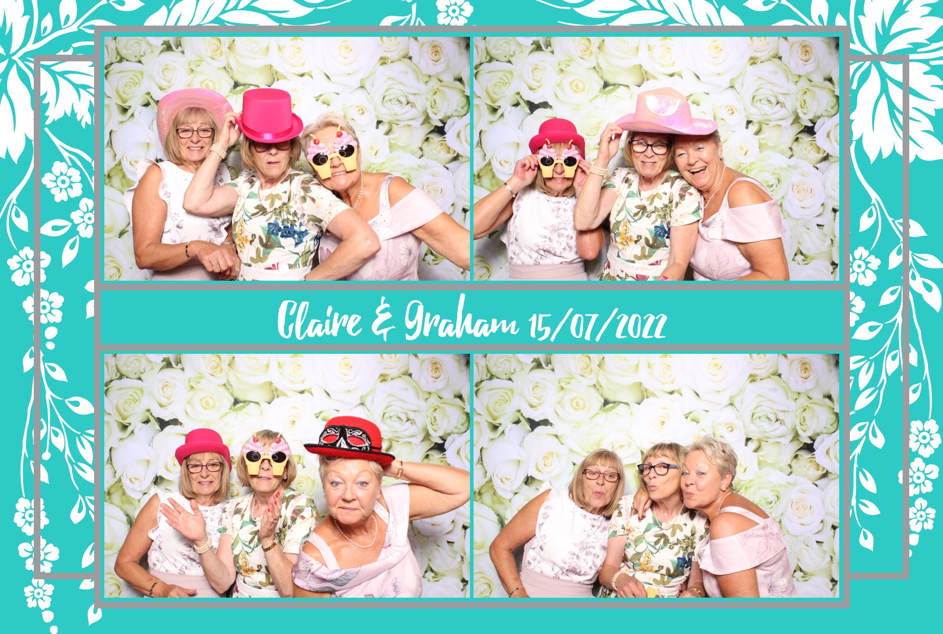 Claire & Graham | View more photos from the event at images.mobile-photo-booth.com/u/MobilePhotoBoothUK/Claire-Graham