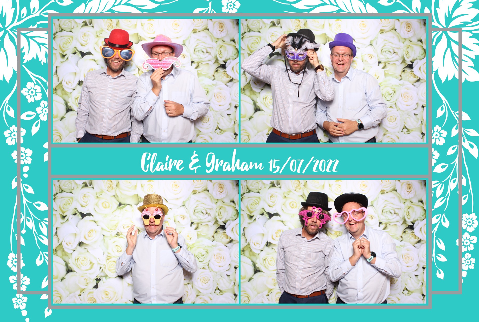 Claire & Graham | View more photos from the event at images.mobile-photo-booth.com/u/MobilePhotoBoothUK/Claire-Graham