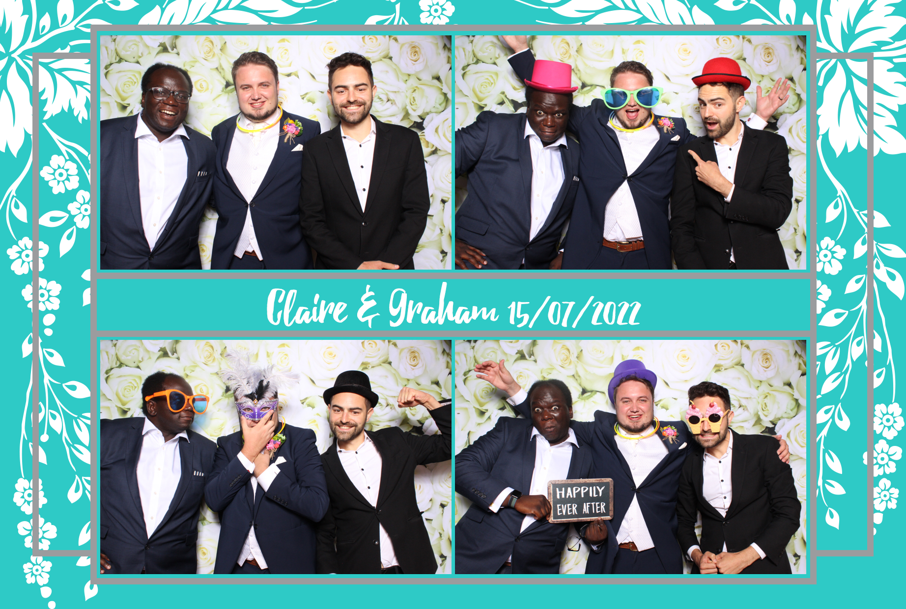 Claire & Graham | View more photos from the event at images.mobile-photo-booth.com/u/MobilePhotoBoothUK/Claire-Graham