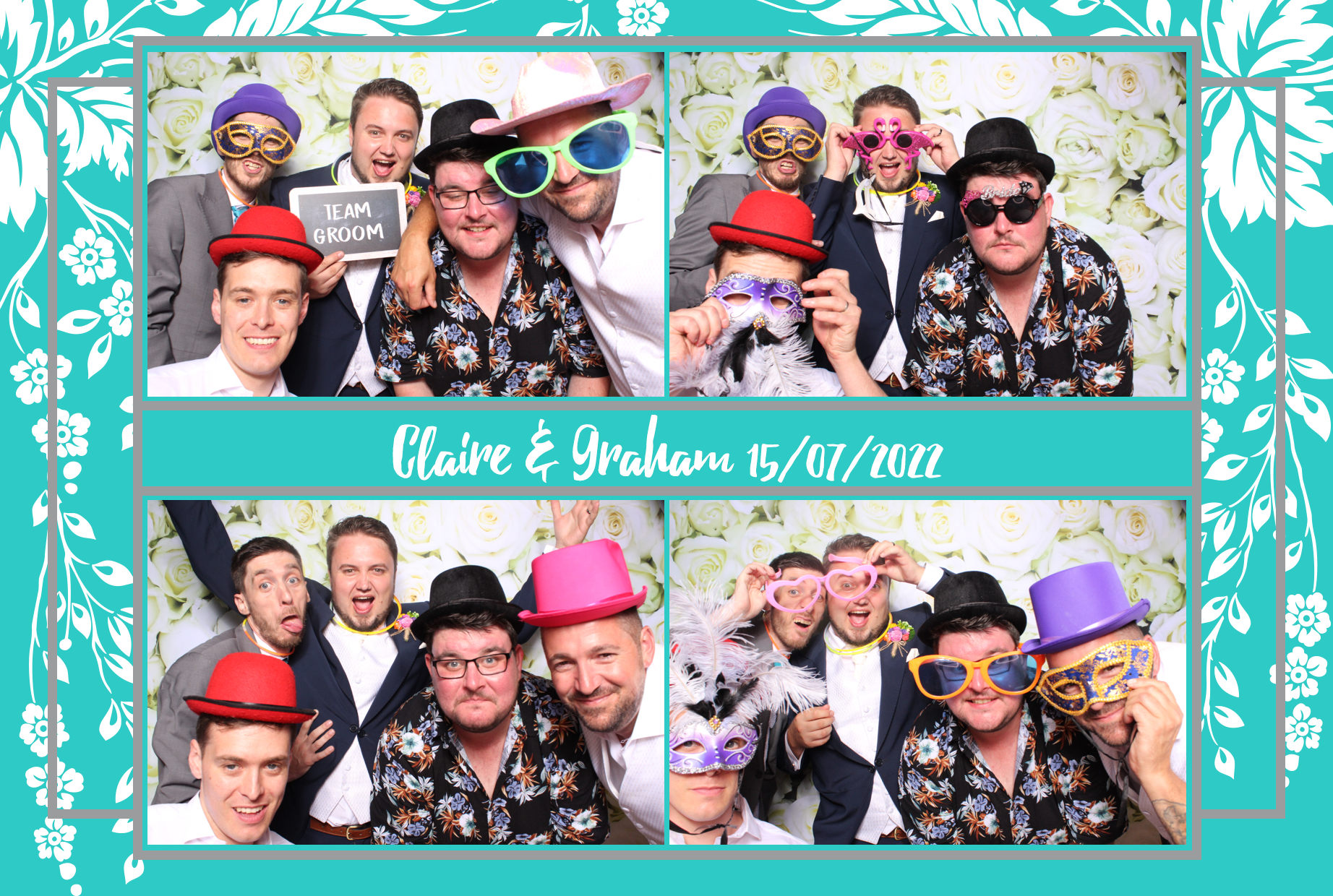 Claire & Graham | View more photos from the event at images.mobile-photo-booth.com/u/MobilePhotoBoothUK/Claire-Graham