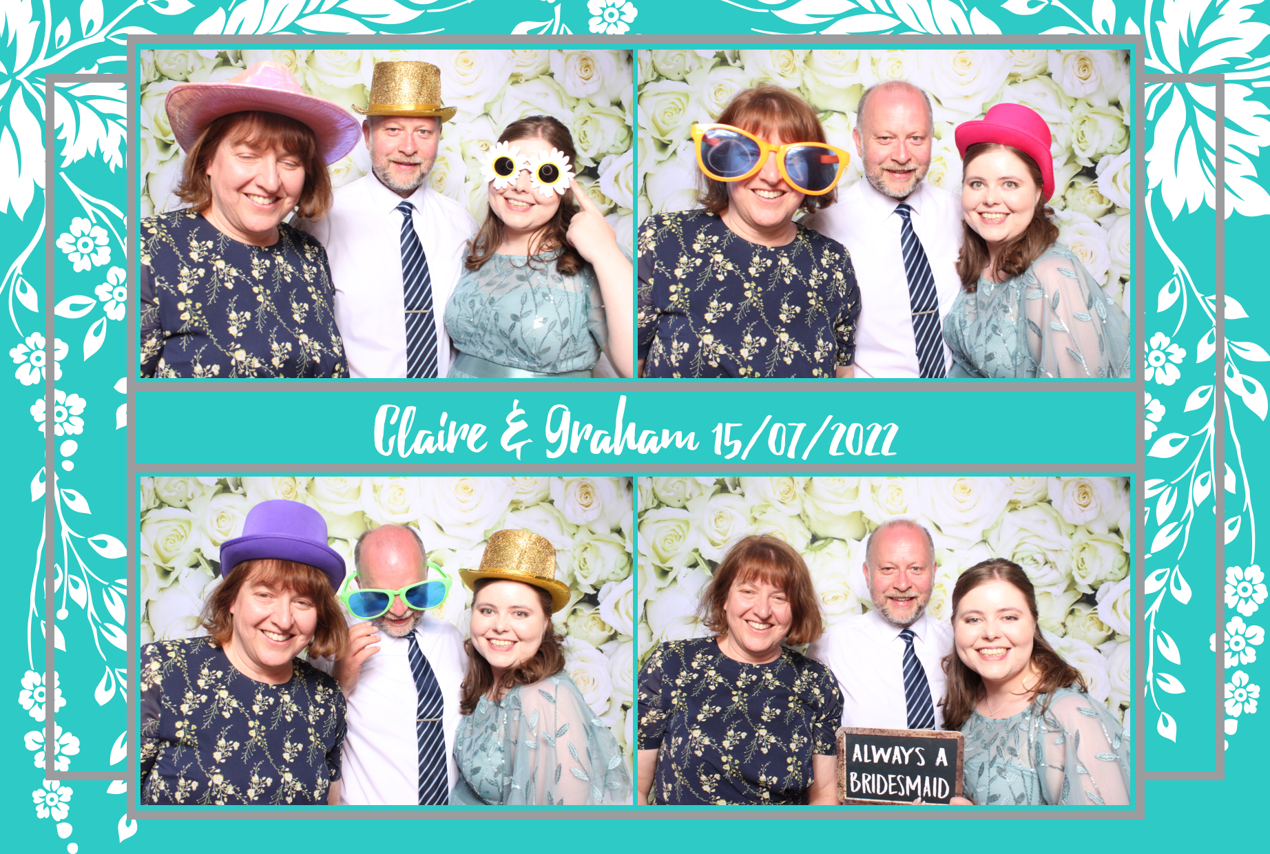Claire & Graham | View more photos from the event at images.mobile-photo-booth.com/u/MobilePhotoBoothUK/Claire-Graham