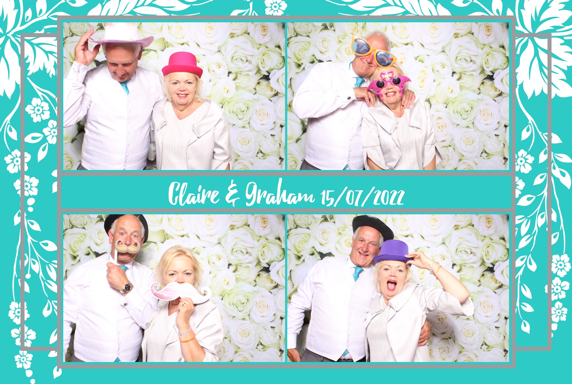 Claire & Graham | View more photos from the event at images.mobile-photo-booth.com/u/MobilePhotoBoothUK/Claire-Graham