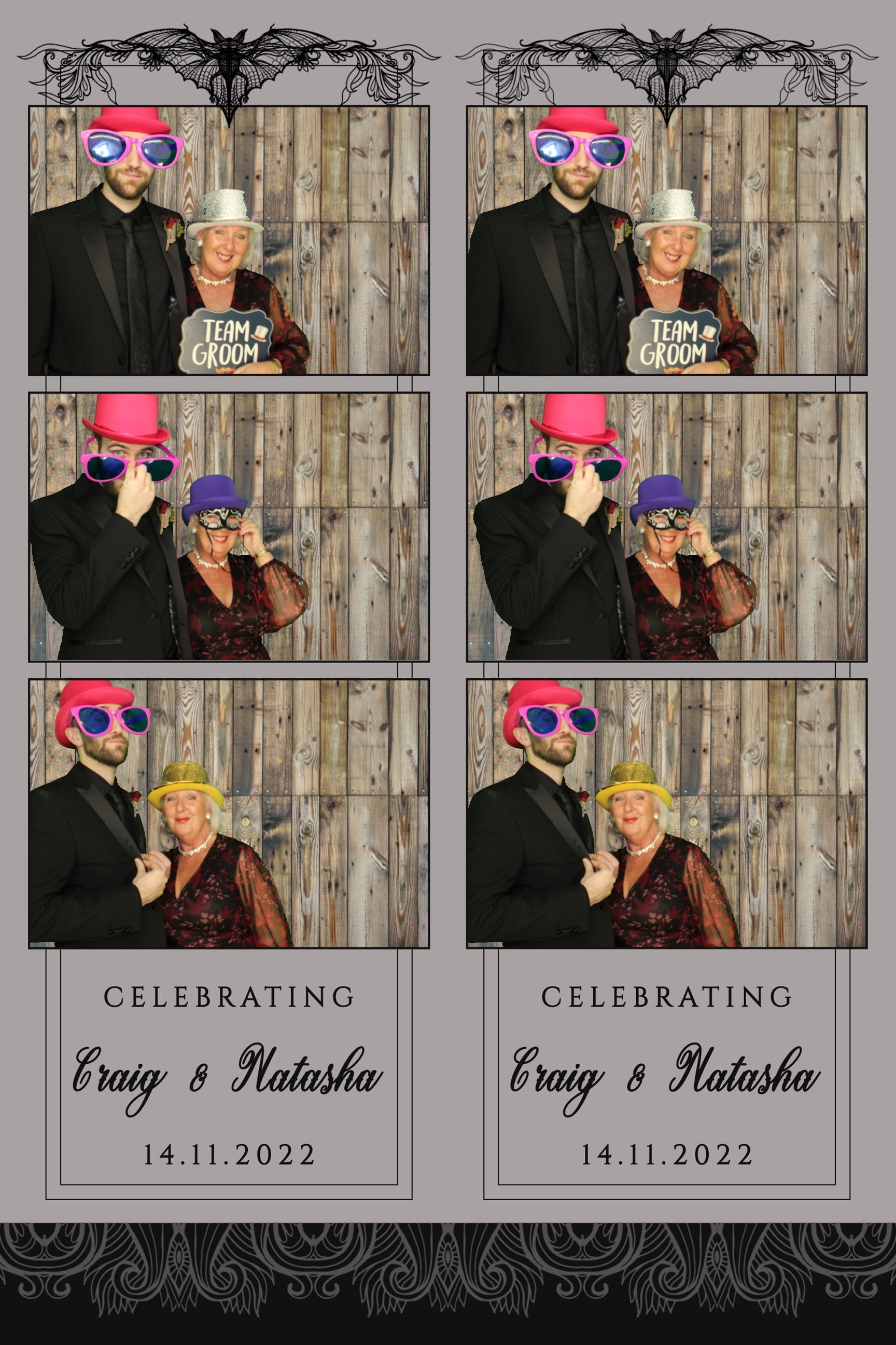 Craig & Natasha | View more photos from the event at images.mobile-photo-booth.com/u/MobilePhotoBoothUK/Craig-Natasha