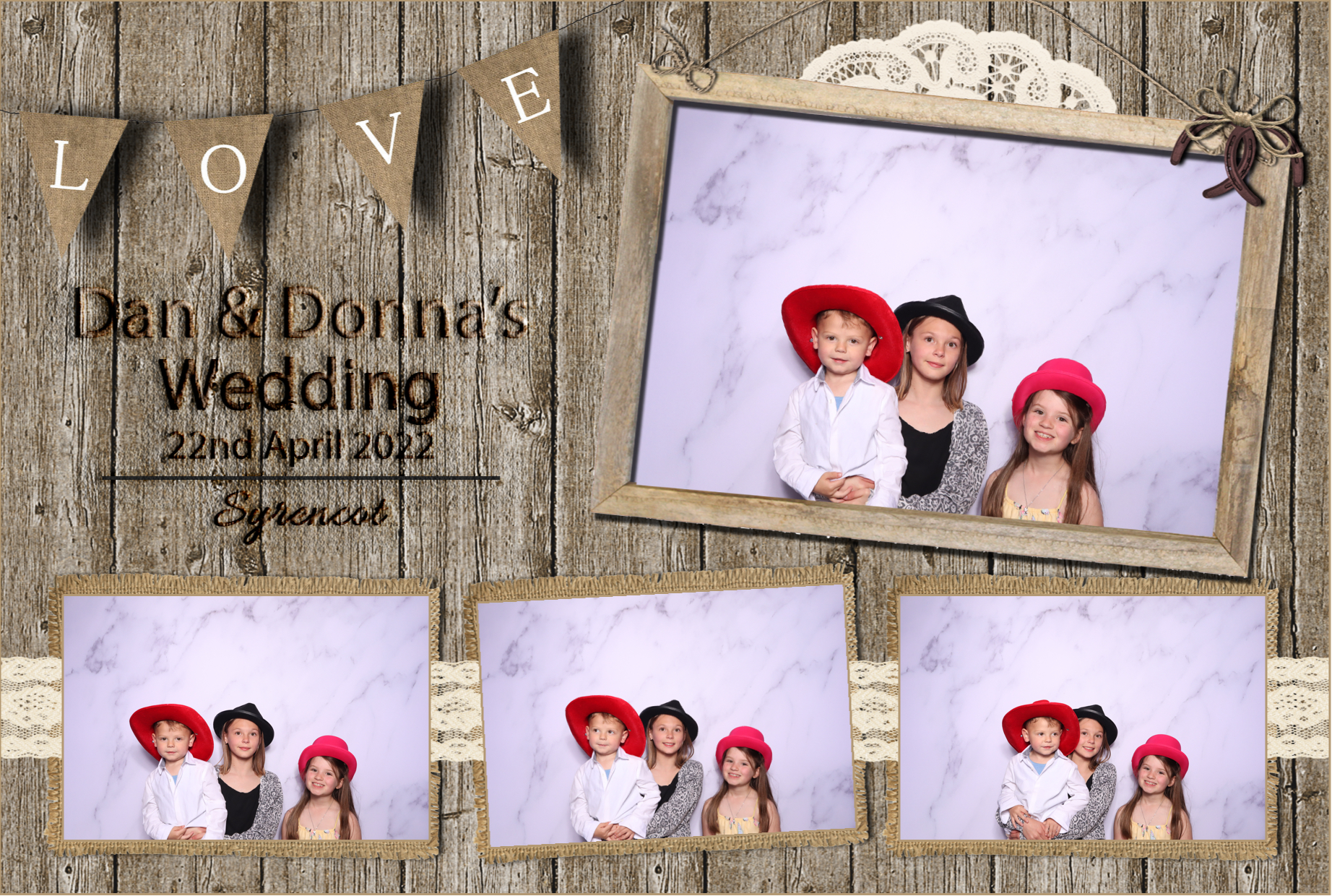 Dan & Donna | View more photos from the event at images.mobile-photo-booth.com/u/MobilePhotoBoothUK/Dan-Donna