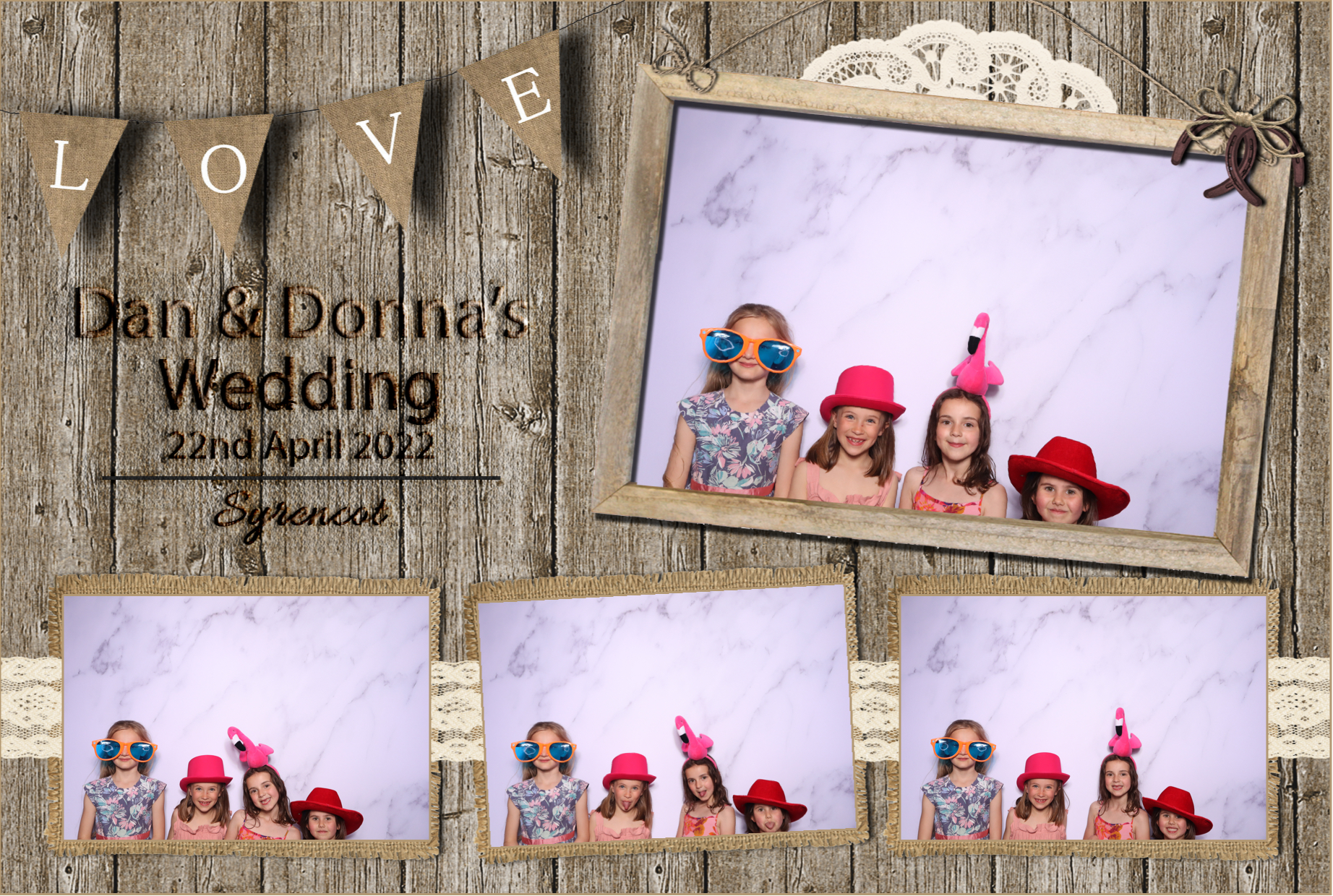Dan & Donna | View more photos from the event at images.mobile-photo-booth.com/u/MobilePhotoBoothUK/Dan-Donna