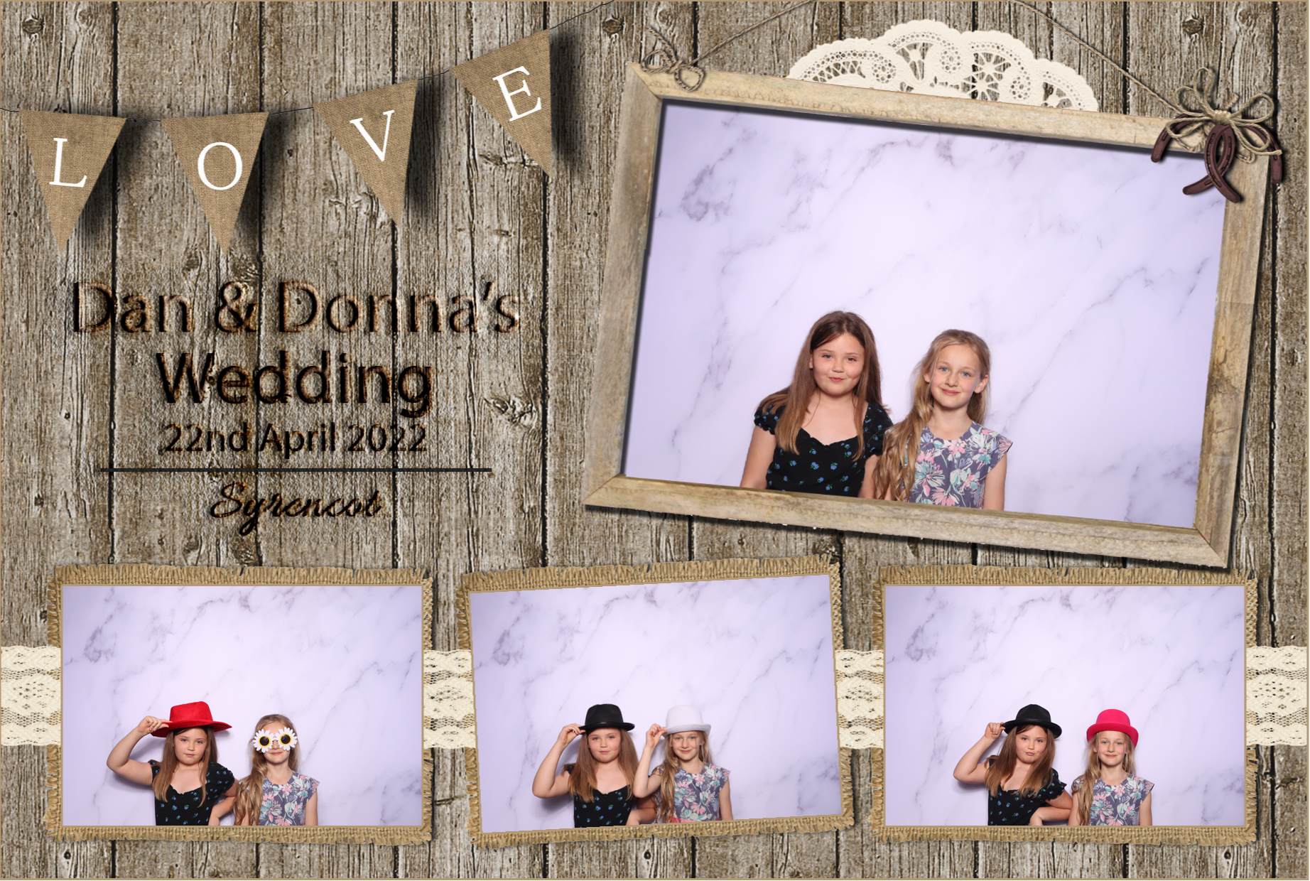 Dan & Donna | View more photos from the event at images.mobile-photo-booth.com/u/MobilePhotoBoothUK/Dan-Donna