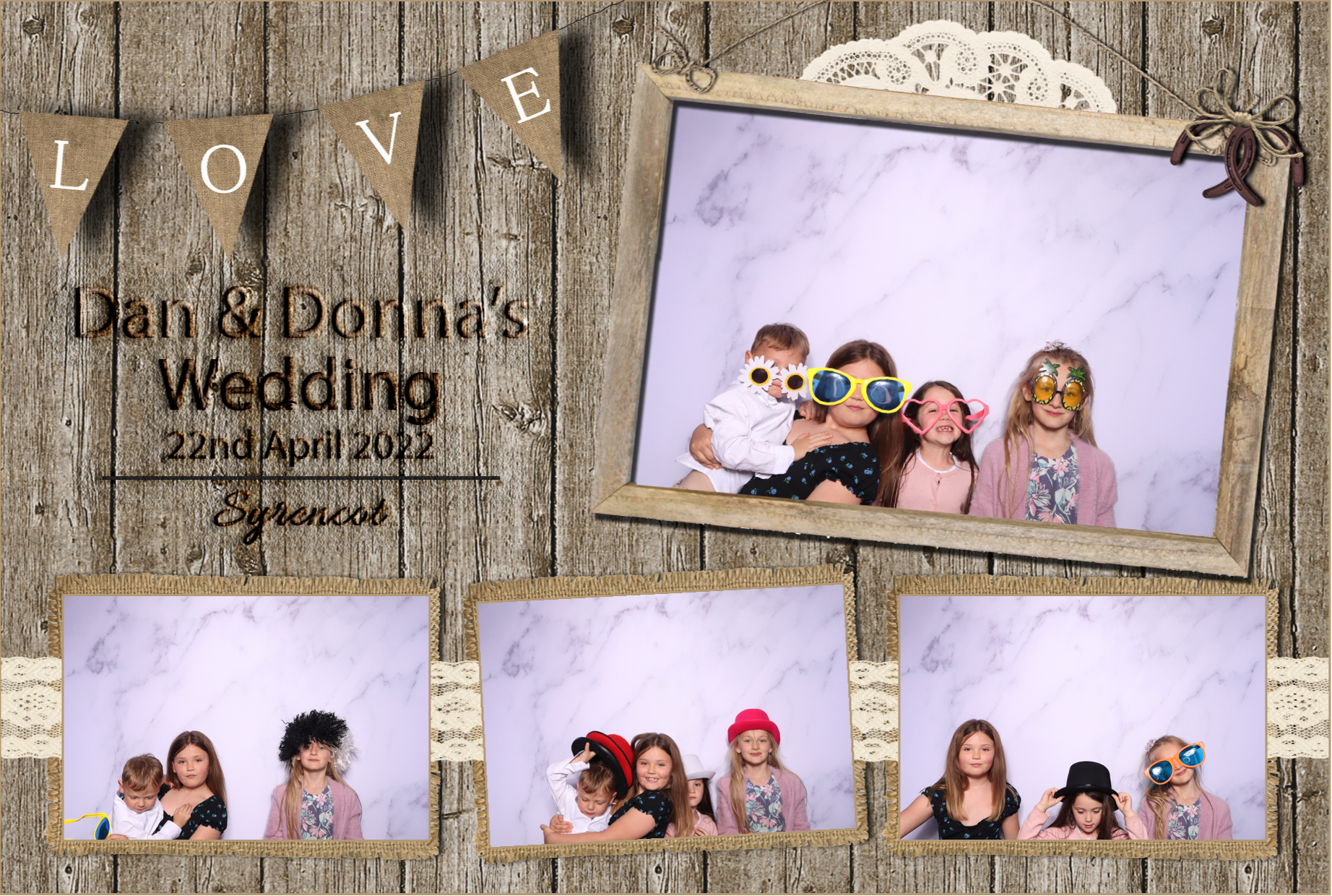 Dan & Donna | View more photos from the event at images.mobile-photo-booth.com/u/MobilePhotoBoothUK/Dan-Donna
