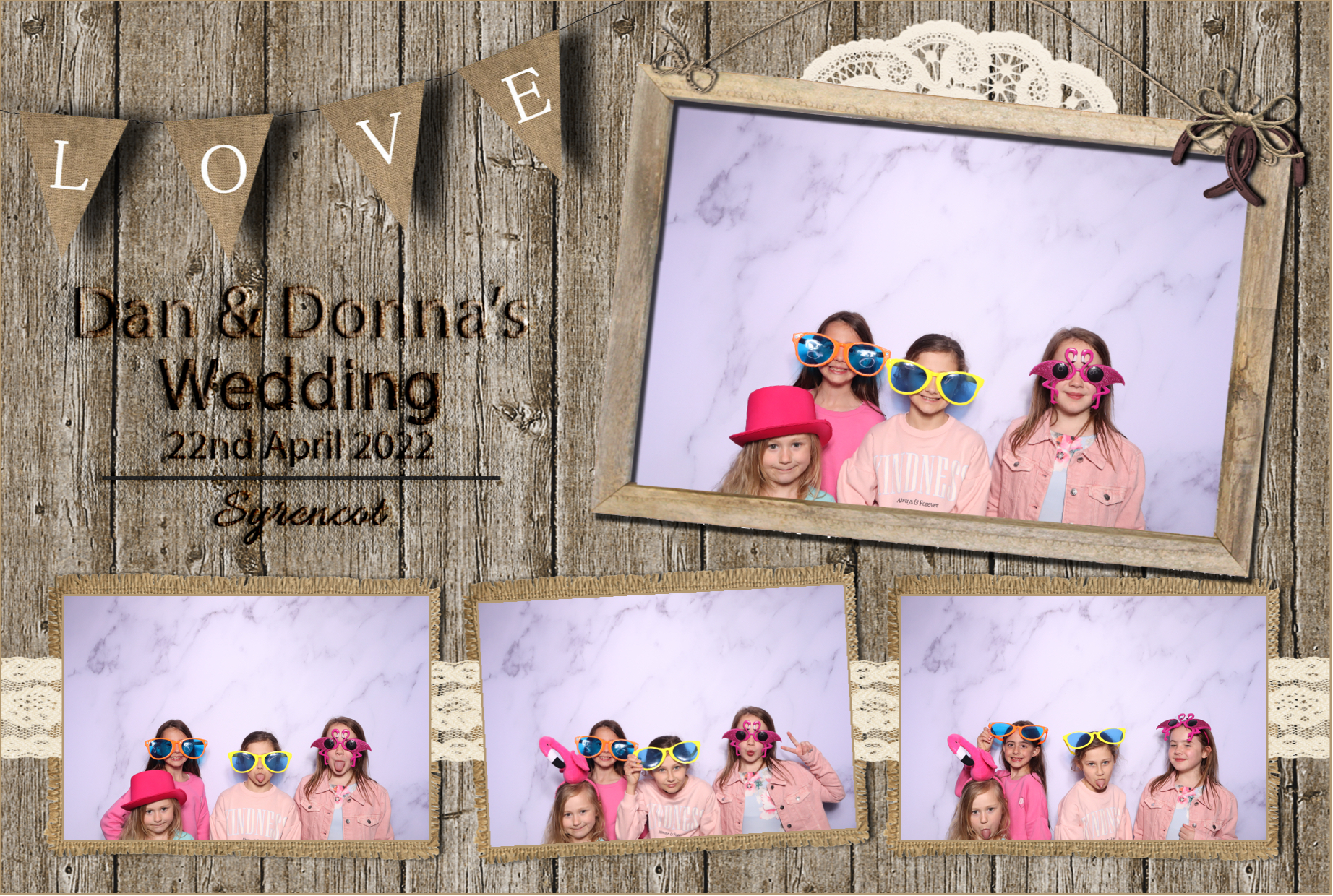 Dan & Donna | View more photos from the event at images.mobile-photo-booth.com/u/MobilePhotoBoothUK/Dan-Donna