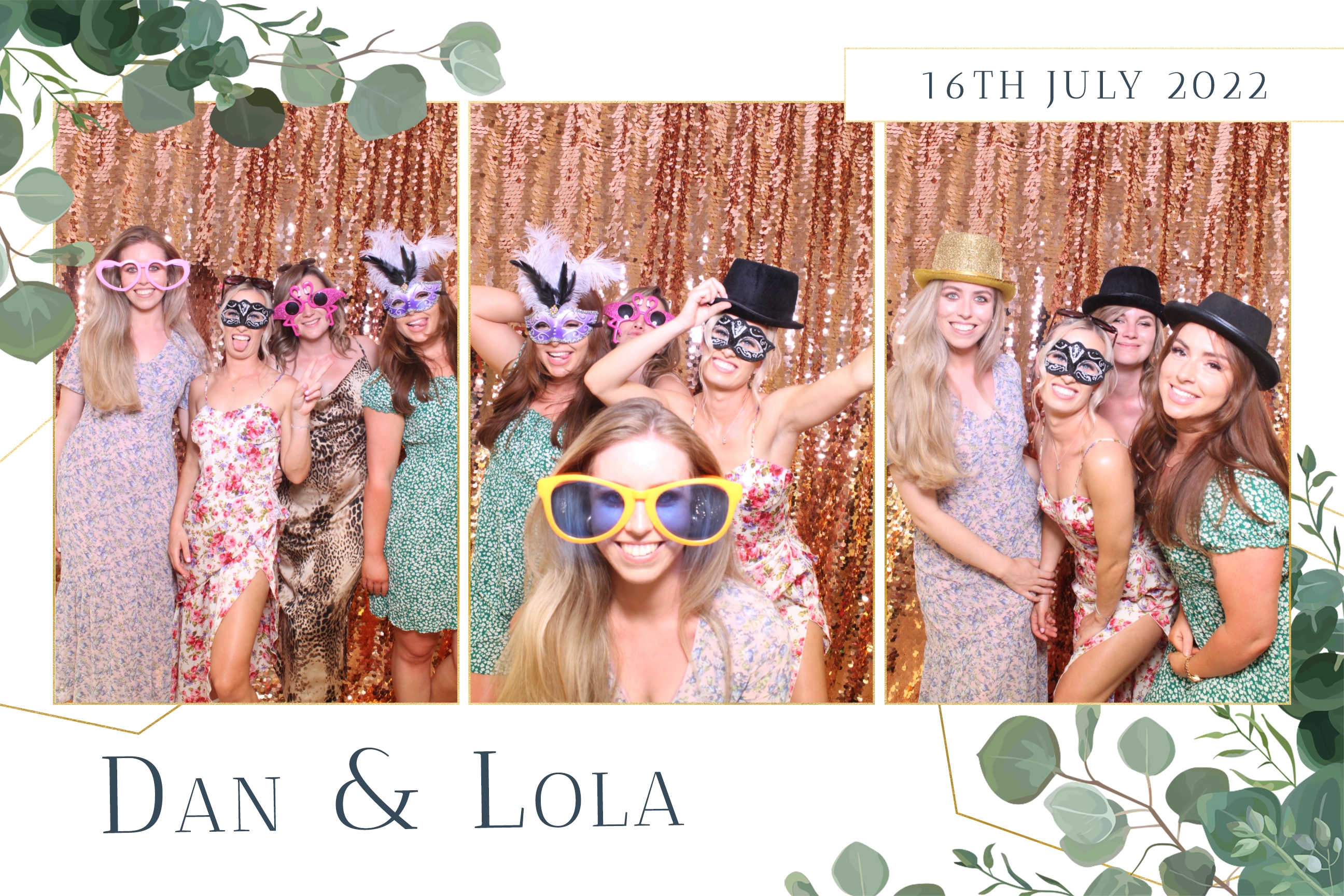 Dan & Lola | View more photos from the event at images.mobile-photo-booth.com/u/MobilePhotoBoothUK/Dan-Lola