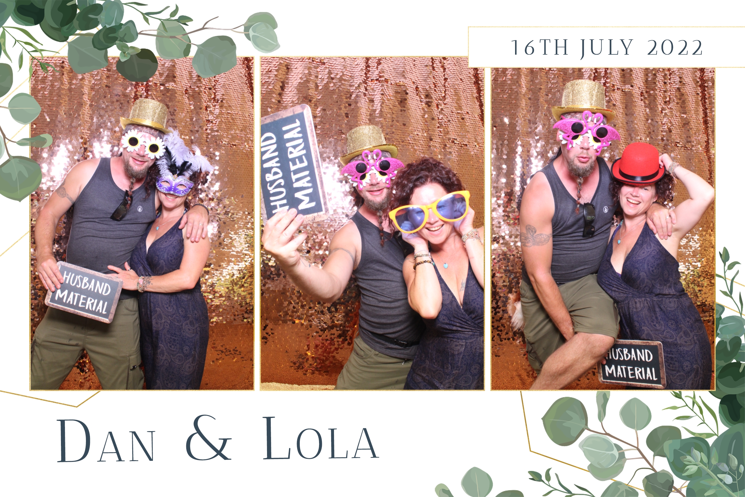 Dan & Lola | View more photos from the event at images.mobile-photo-booth.com/u/MobilePhotoBoothUK/Dan-Lola