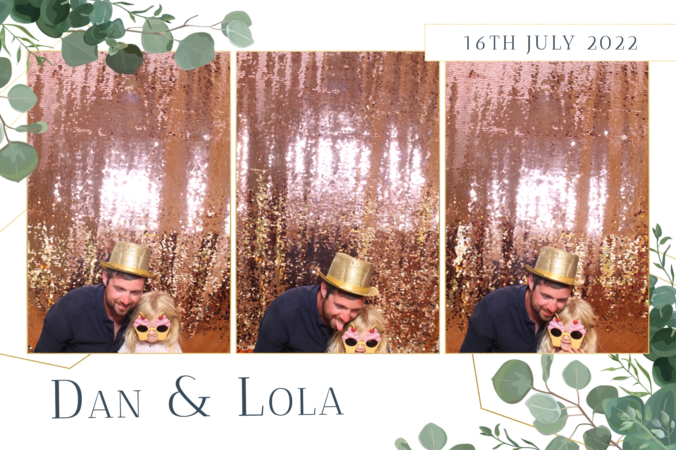 Dan & Lola | View more photos from the event at images.mobile-photo-booth.com/u/MobilePhotoBoothUK/Dan-Lola