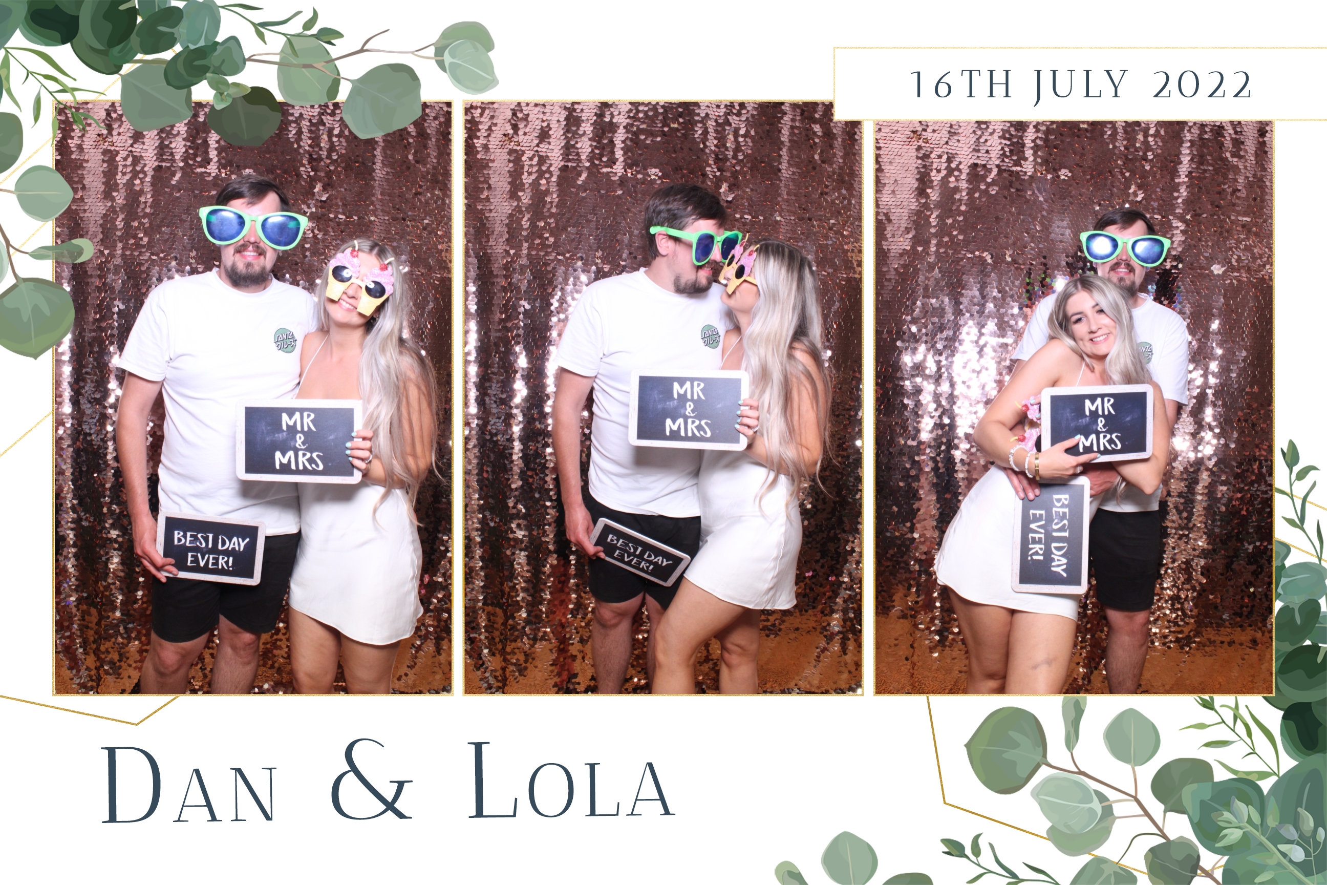 Dan & Lola | View more photos from the event at images.mobile-photo-booth.com/u/MobilePhotoBoothUK/Dan-Lola
