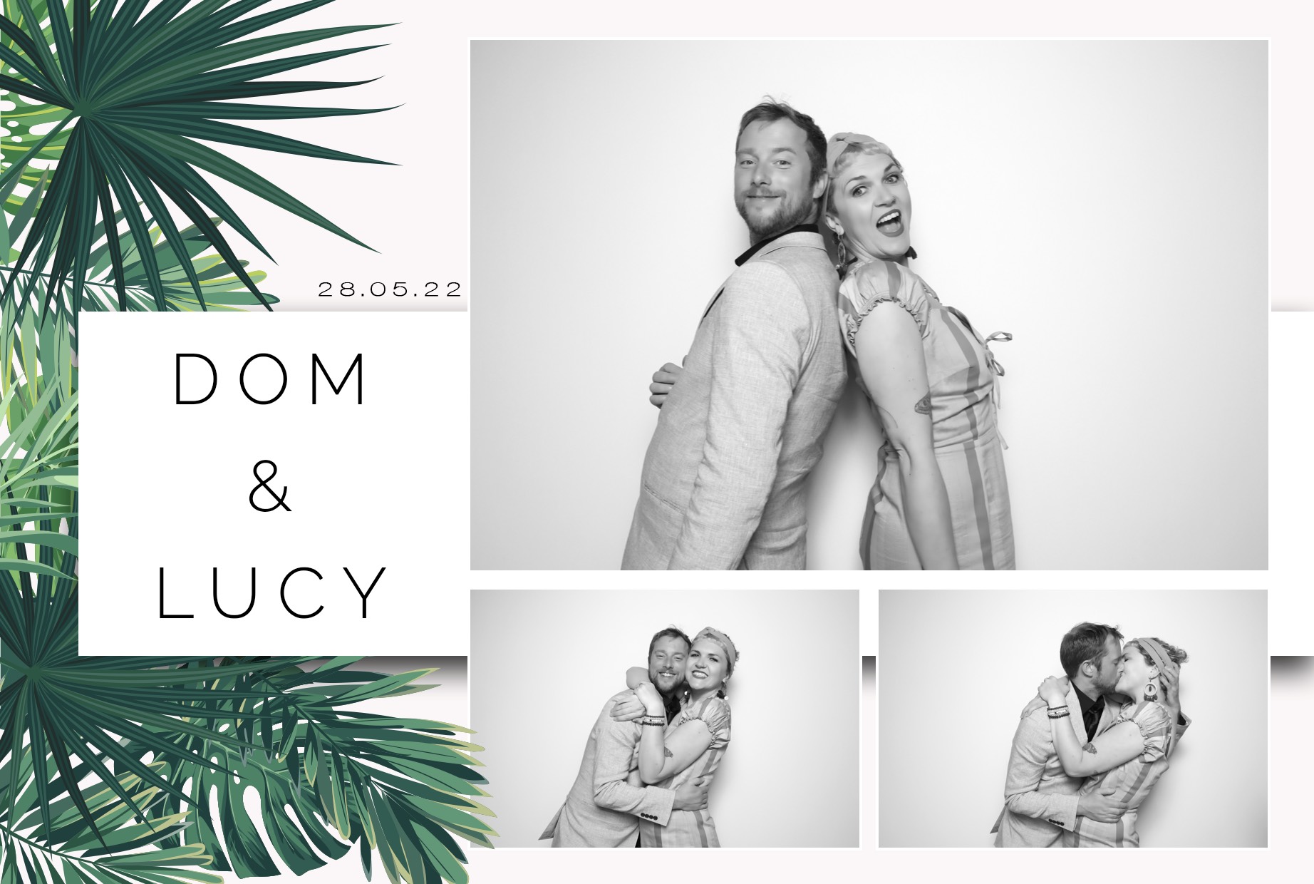 Dom & Lucy | View more photos from the event at images.mobile-photo-booth.com/u/MobilePhotoBoothUK/Dom-Lucy