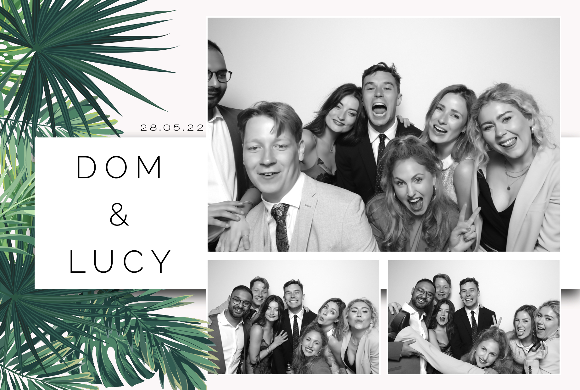 Dom & Lucy | View more photos from the event at images.mobile-photo-booth.com/u/MobilePhotoBoothUK/Dom-Lucy