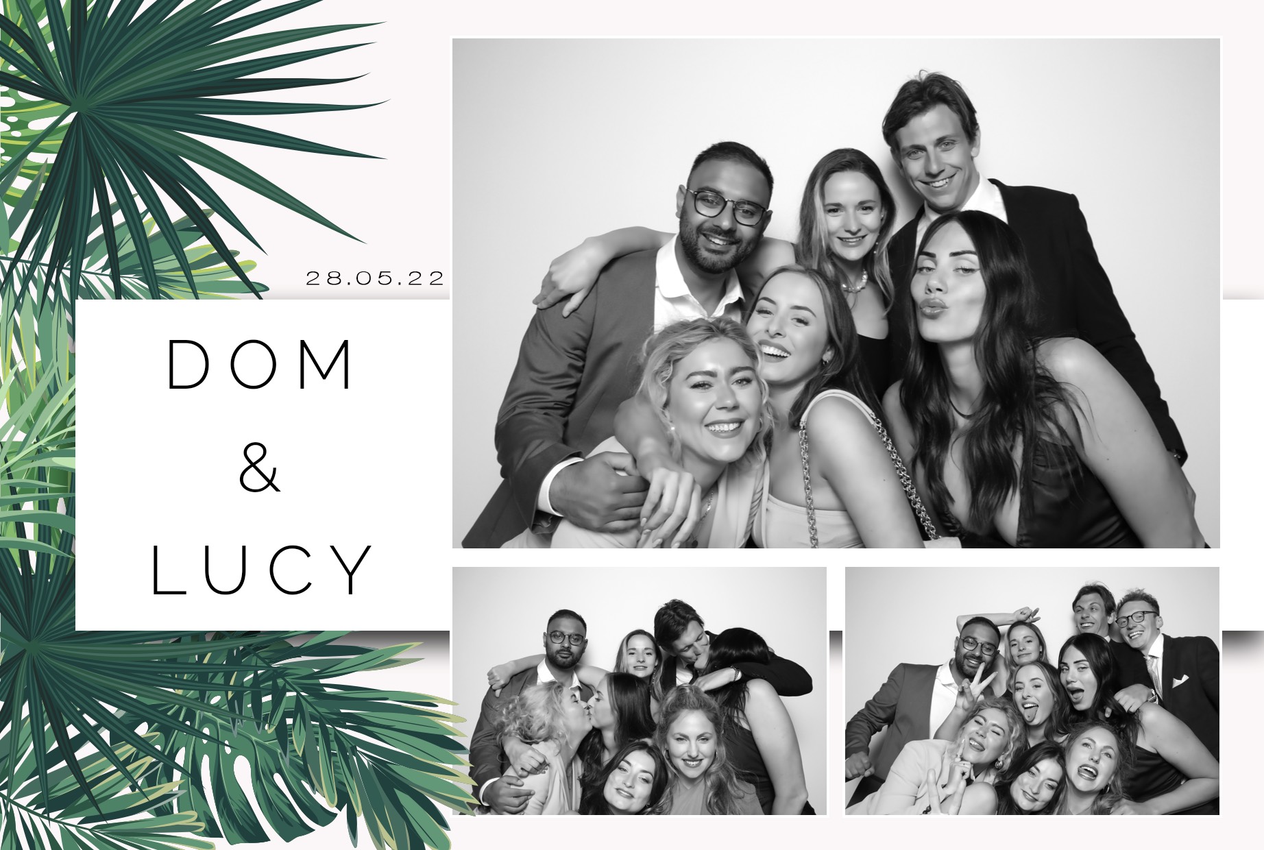 Dom & Lucy | View more photos from the event at images.mobile-photo-booth.com/u/MobilePhotoBoothUK/Dom-Lucy