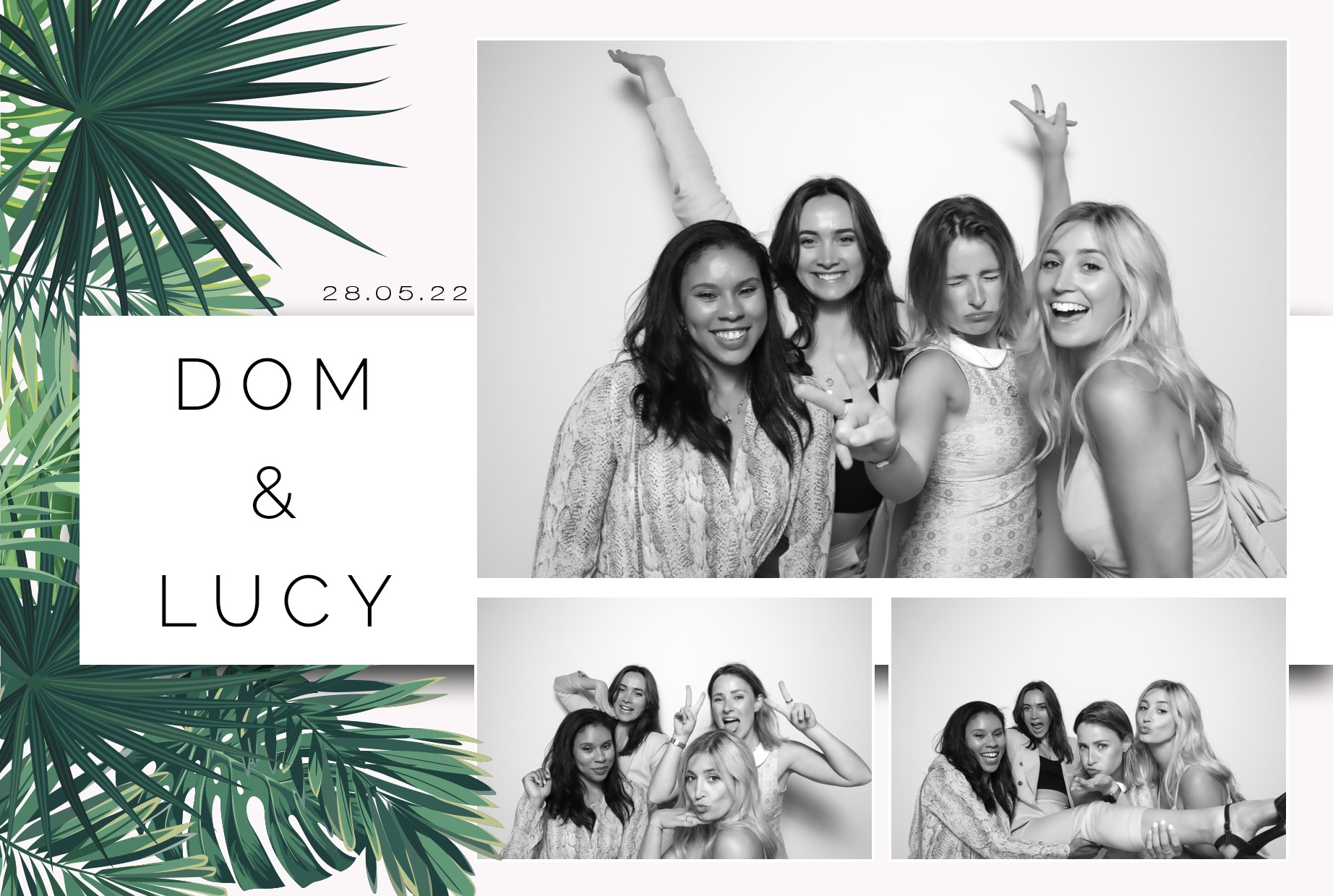 Dom & Lucy | View more photos from the event at images.mobile-photo-booth.com/u/MobilePhotoBoothUK/Dom-Lucy