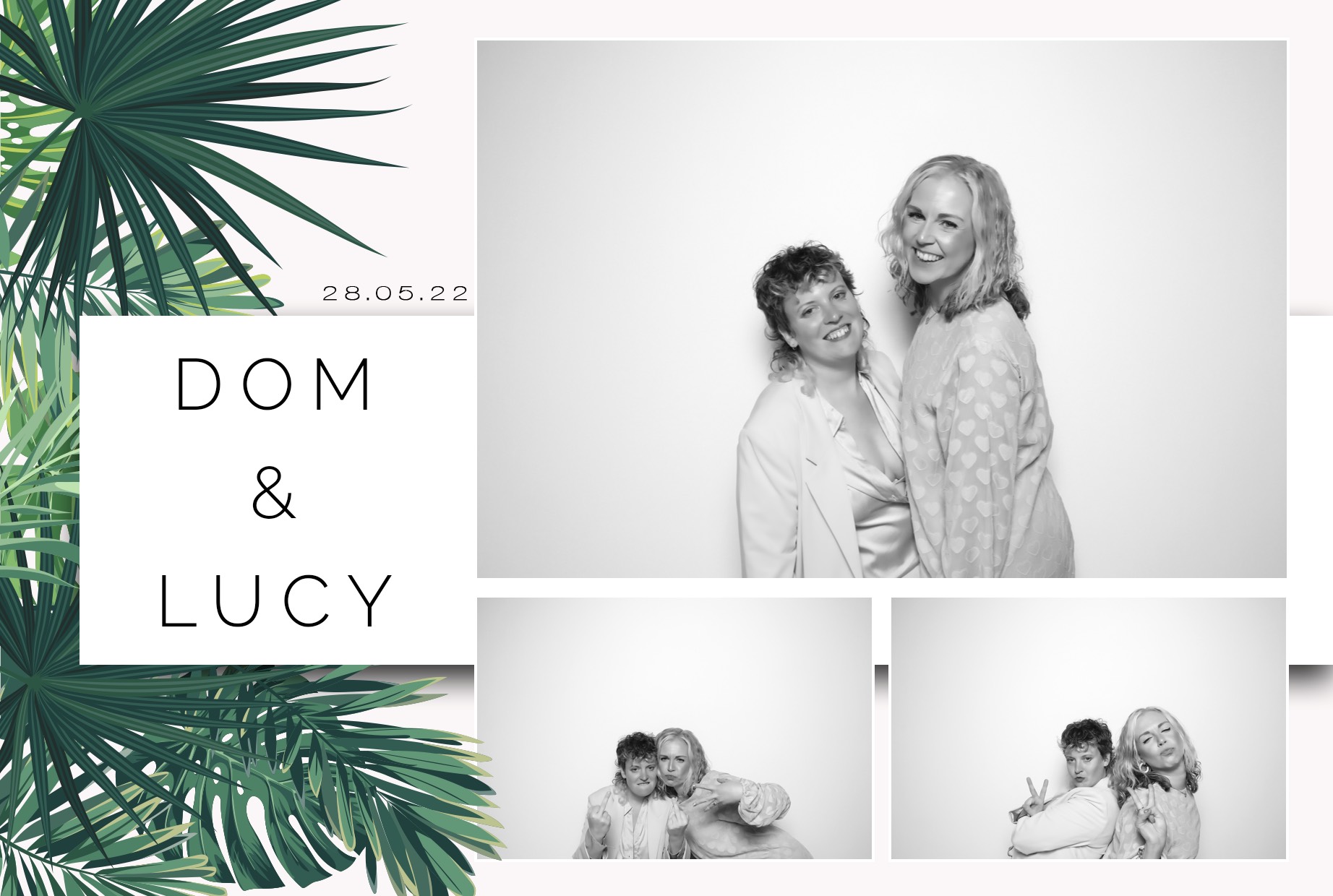 Dom & Lucy | View more photos from the event at images.mobile-photo-booth.com/u/MobilePhotoBoothUK/Dom-Lucy