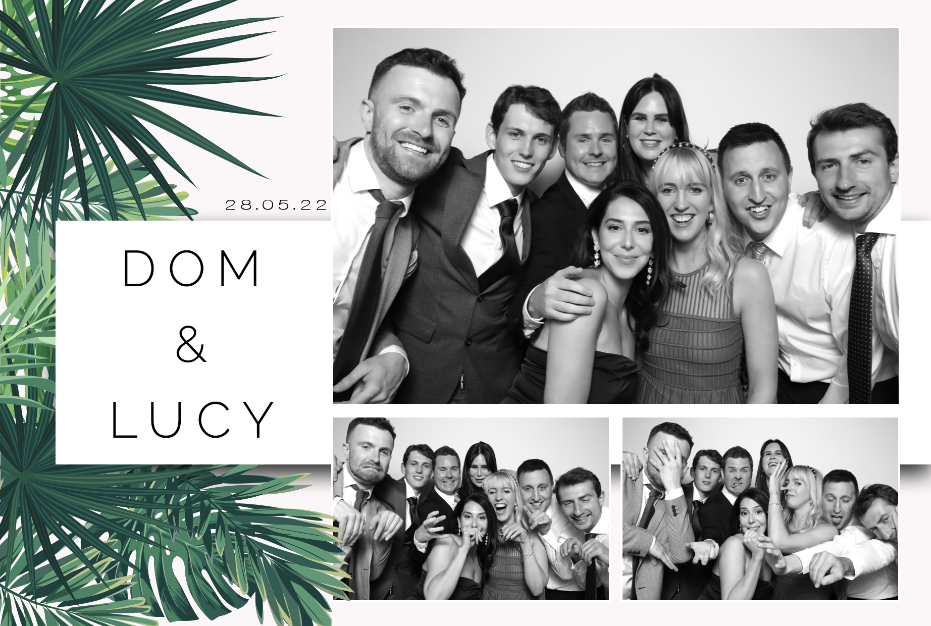Dom & Lucy | View more photos from the event at images.mobile-photo-booth.com/u/MobilePhotoBoothUK/Dom-Lucy