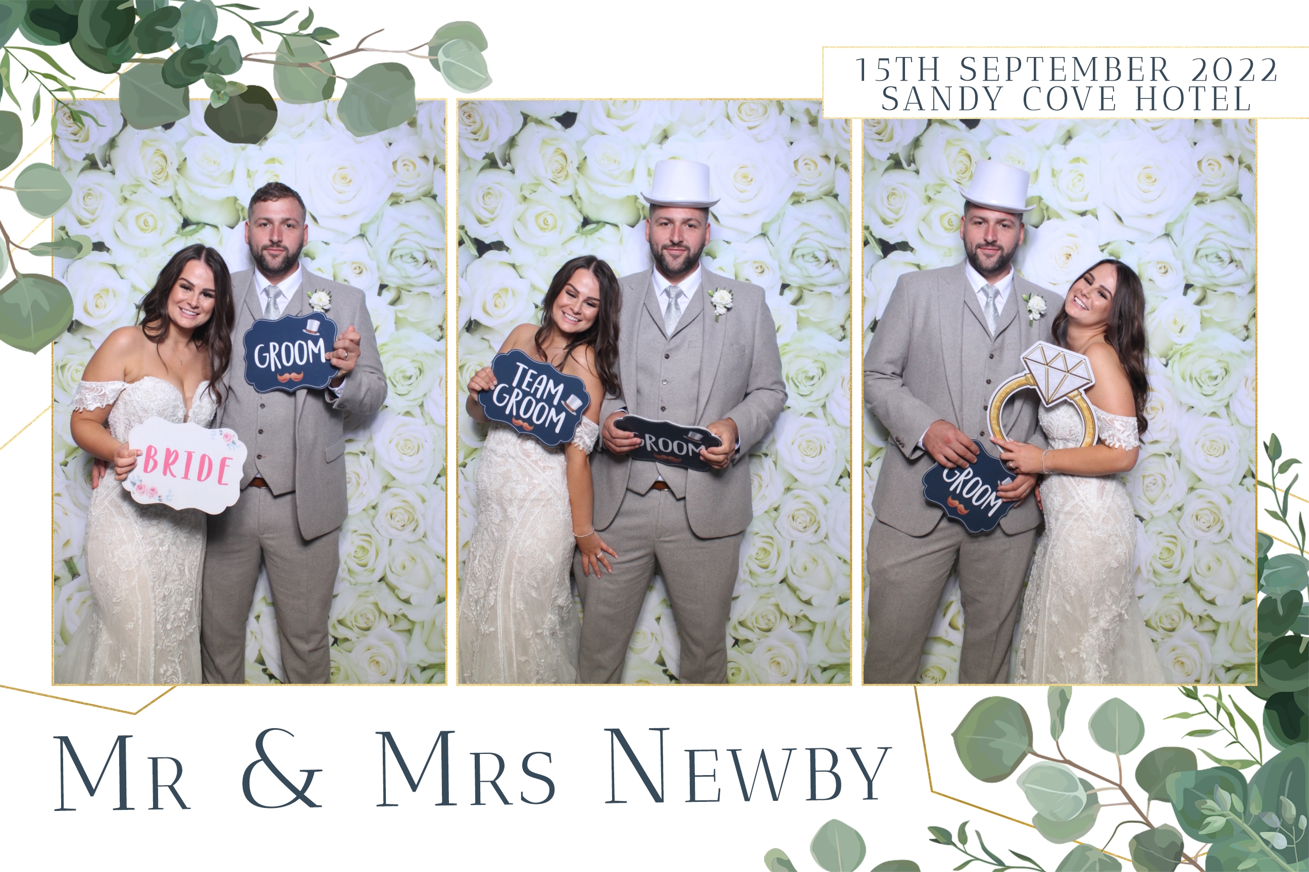 Ellie & Jon | View more photos from the event at images.mobile-photo-booth.com/u/MobilePhotoBoothUK/Ellie-Jon