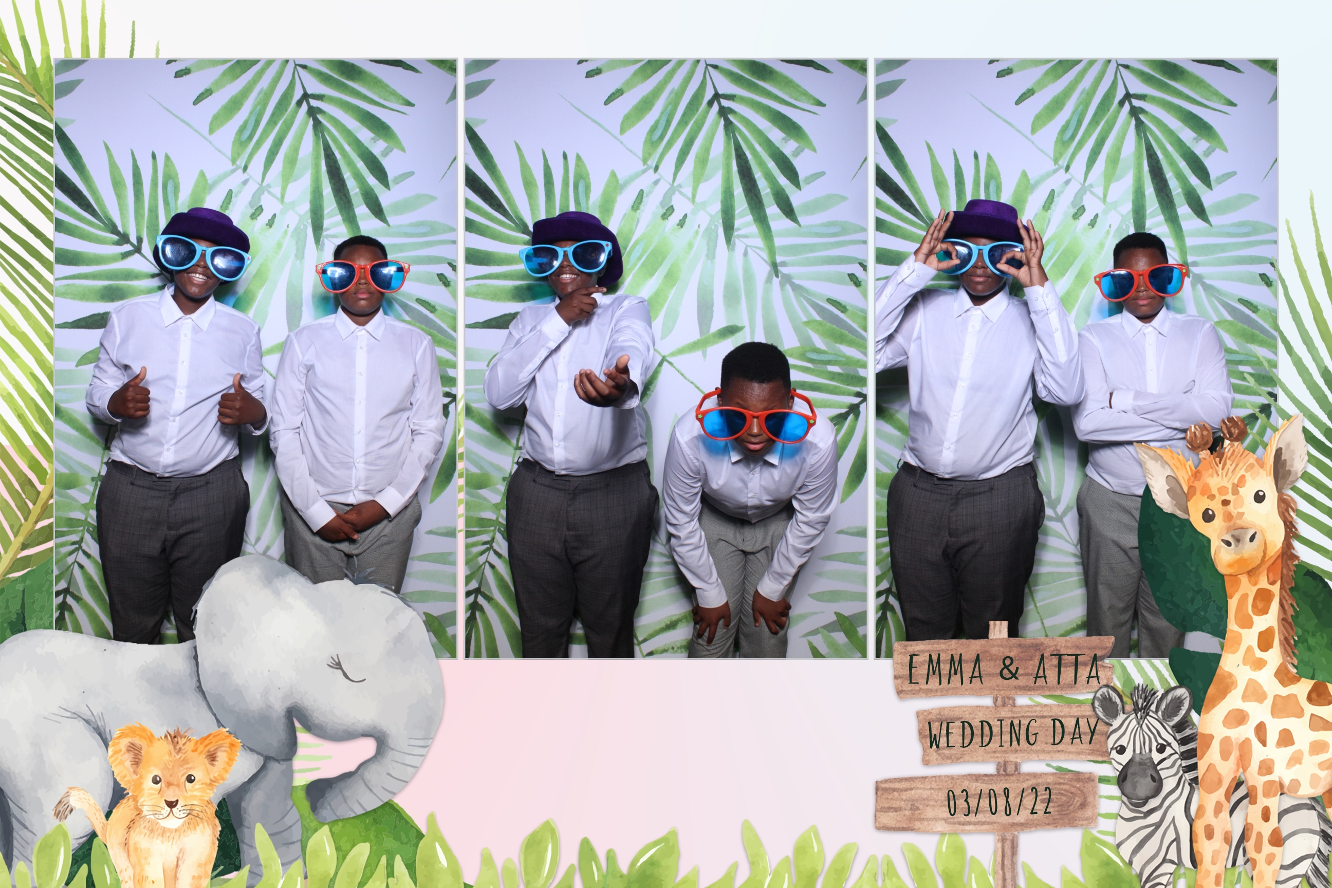 Emma & Atta | View more photos from the event at images.mobile-photo-booth.com/u/MobilePhotoBoothUK/Emma-Atta