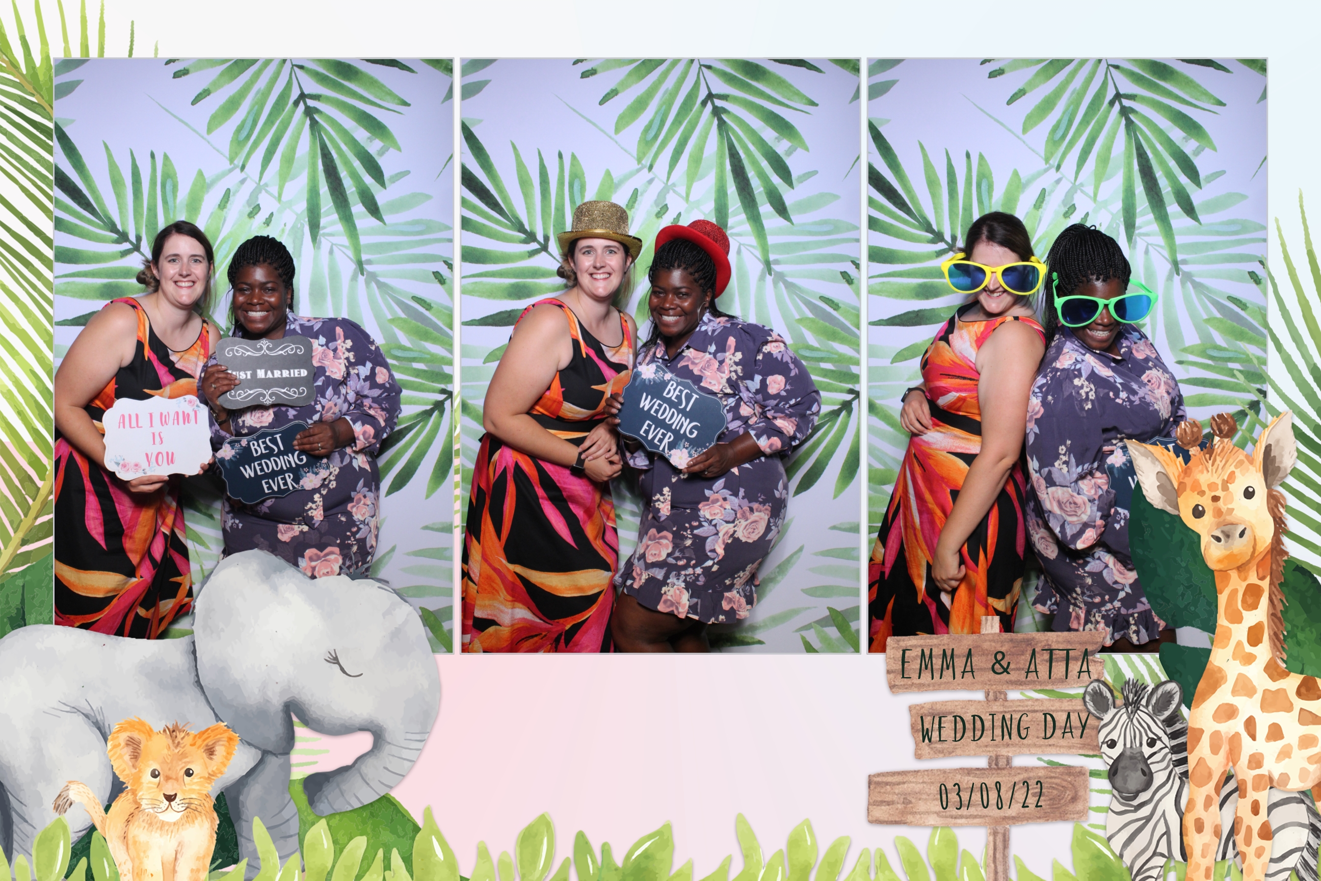 Emma & Atta | View more photos from the event at images.mobile-photo-booth.com/u/MobilePhotoBoothUK/Emma-Atta