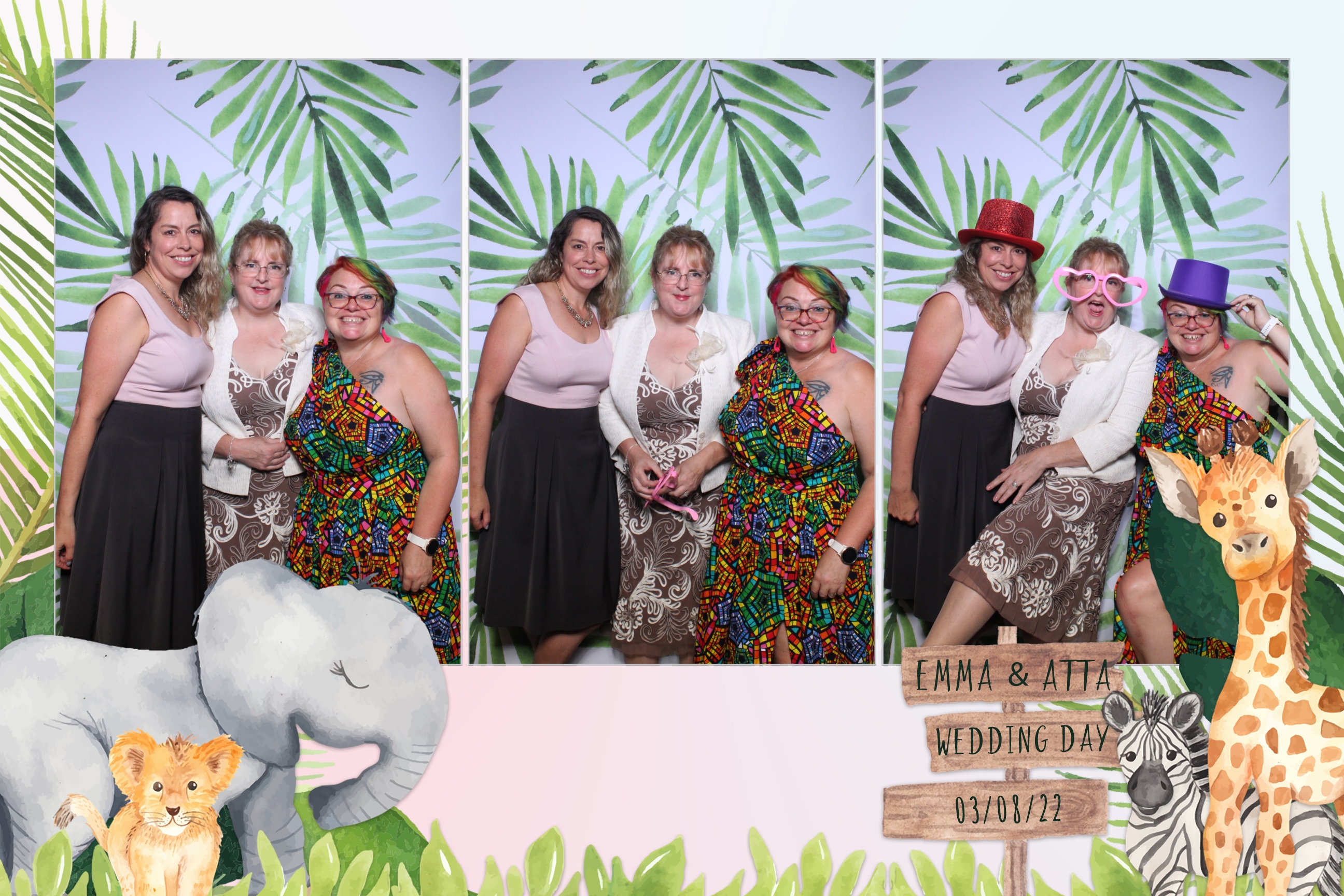 Emma & Atta | View more photos from the event at images.mobile-photo-booth.com/u/MobilePhotoBoothUK/Emma-Atta
