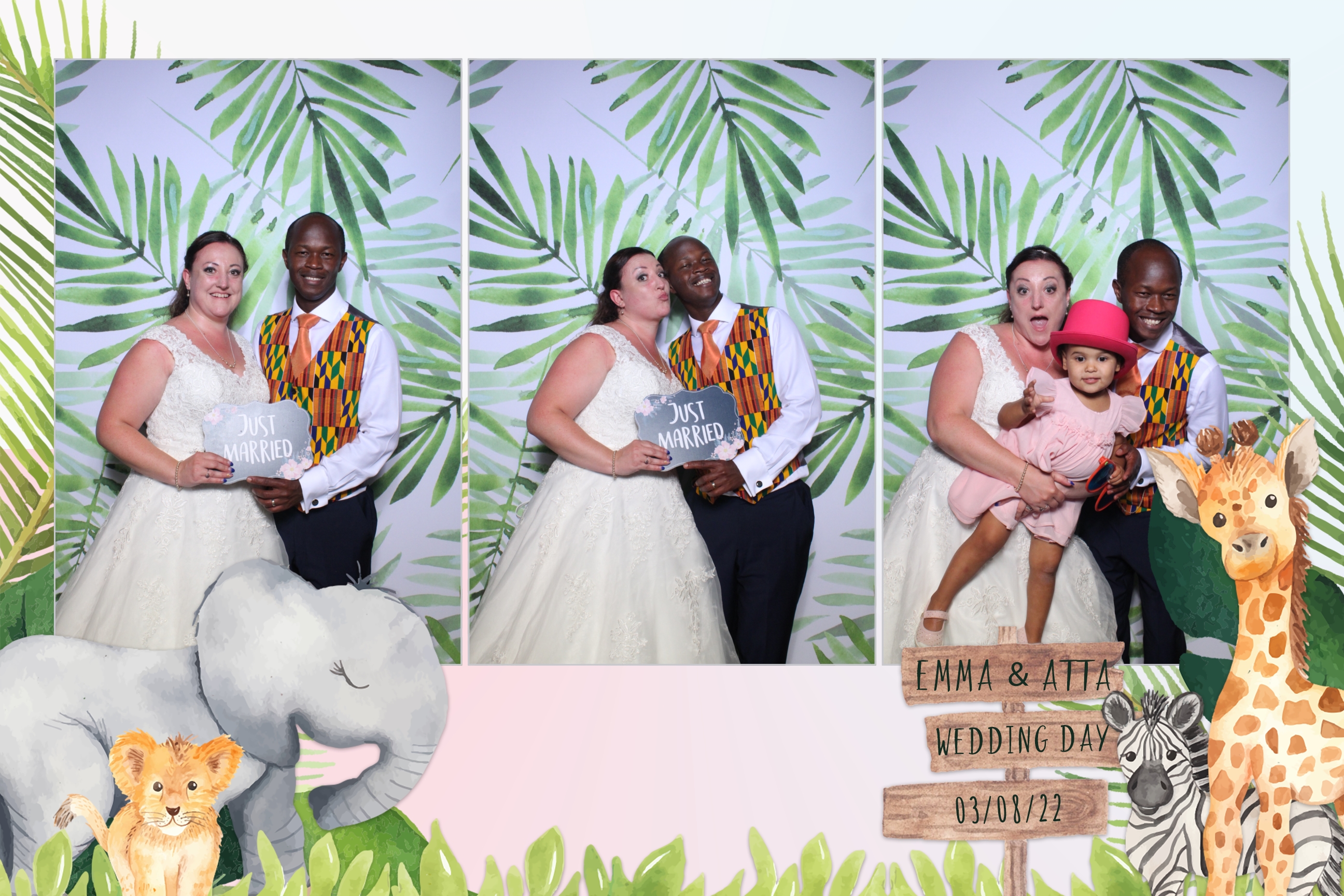 Emma & Atta | View more photos from the event at images.mobile-photo-booth.com/u/MobilePhotoBoothUK/Emma-Atta
