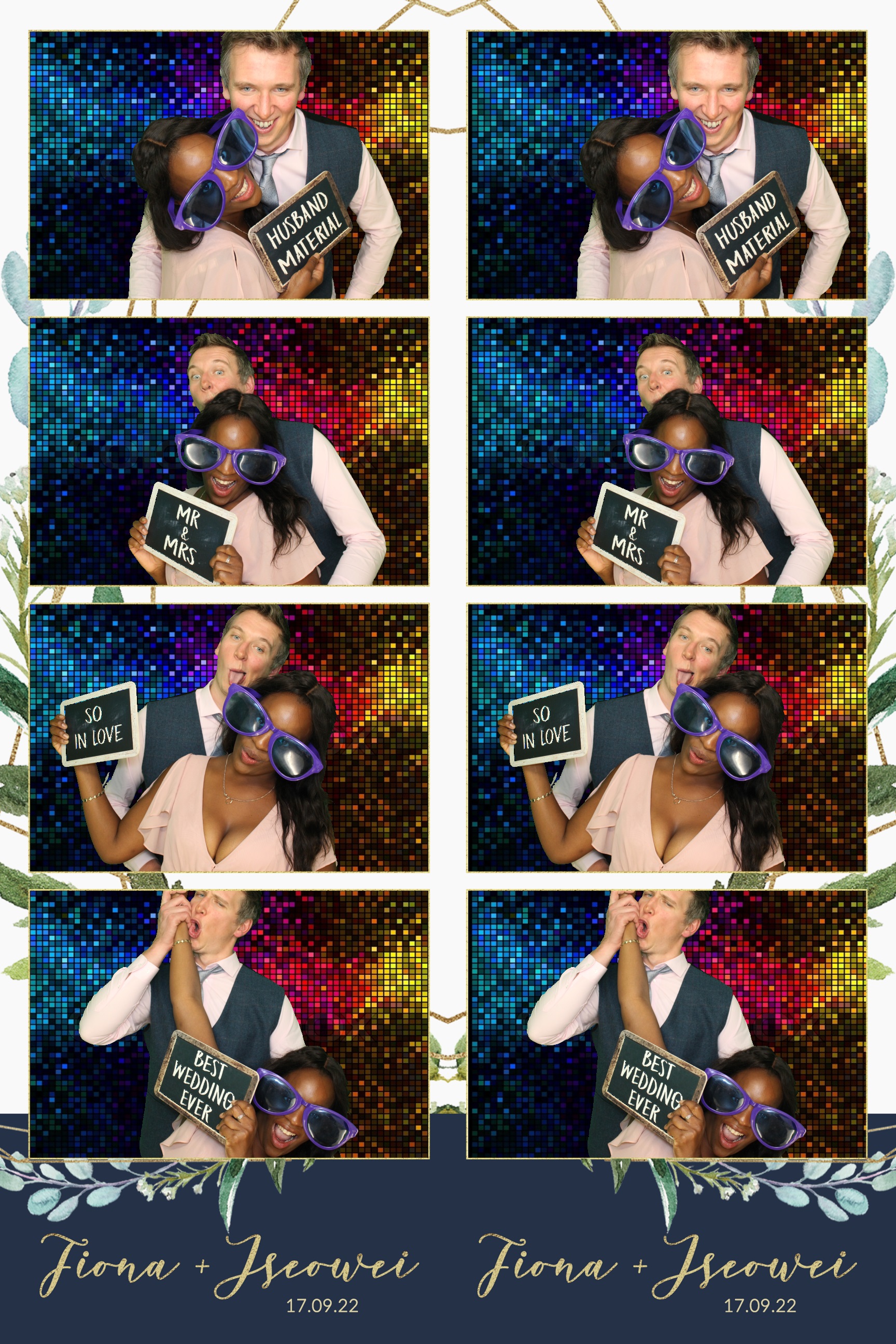 Fiona & Iseowei | View more photos from the event at images.mobile-photo-booth.com/u/MobilePhotoBoothUK/Fiona-Iseowei