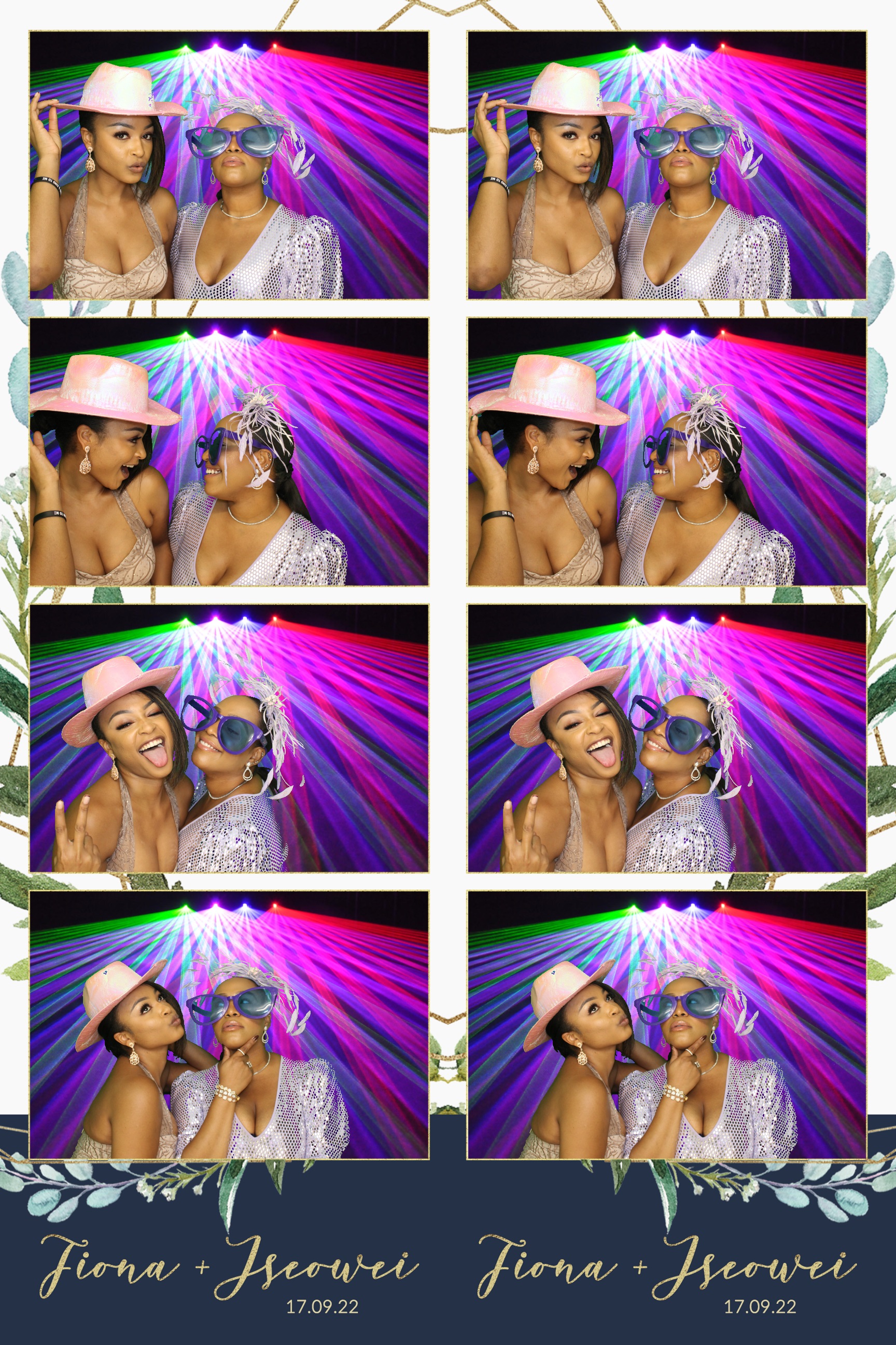 Fiona & Iseowei | View more photos from the event at images.mobile-photo-booth.com/u/MobilePhotoBoothUK/Fiona-Iseowei