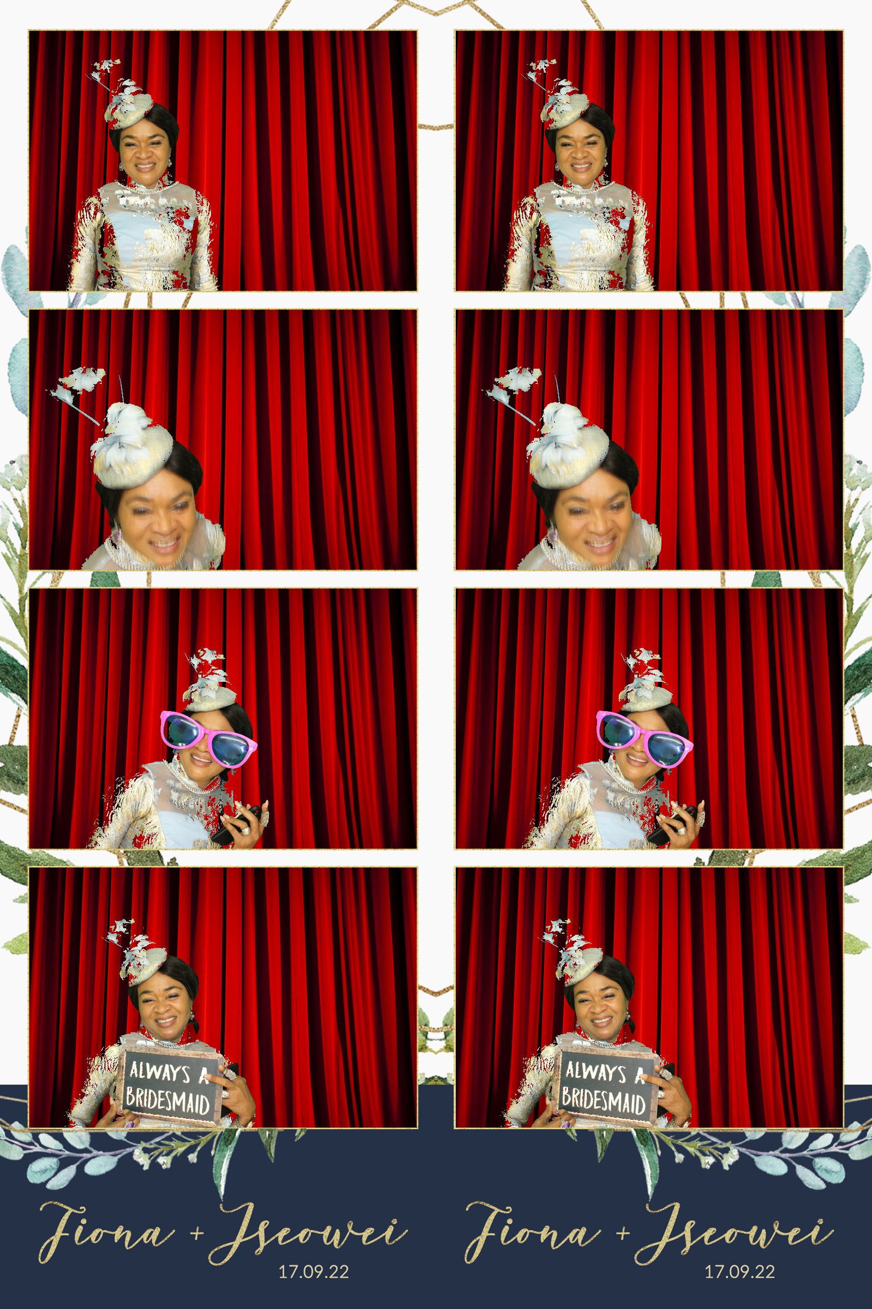 Fiona & Iseowei | View more photos from the event at images.mobile-photo-booth.com/u/MobilePhotoBoothUK/Fiona-Iseowei