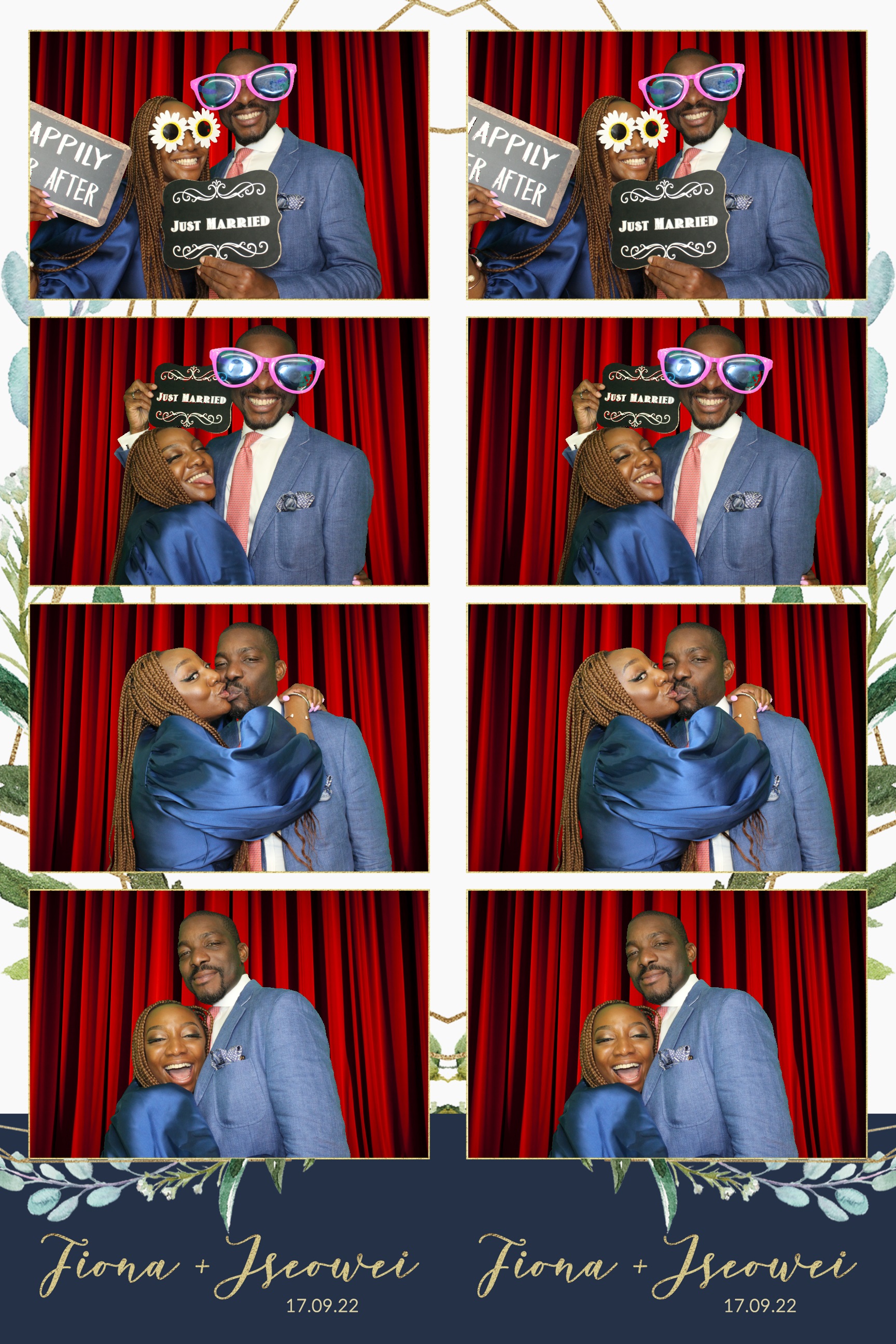 Fiona & Iseowei | View more photos from the event at images.mobile-photo-booth.com/u/MobilePhotoBoothUK/Fiona-Iseowei