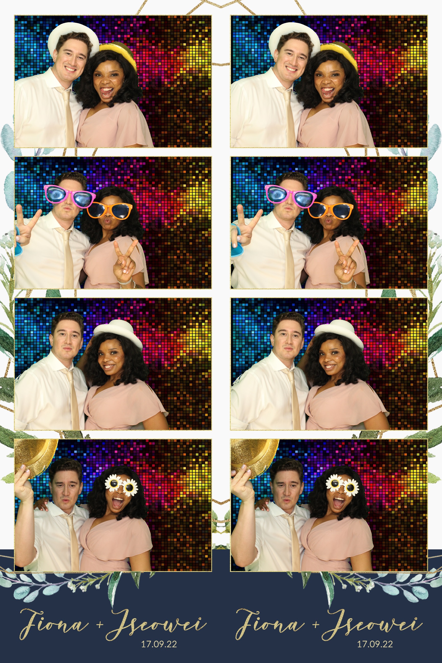Fiona & Iseowei | View more photos from the event at images.mobile-photo-booth.com/u/MobilePhotoBoothUK/Fiona-Iseowei