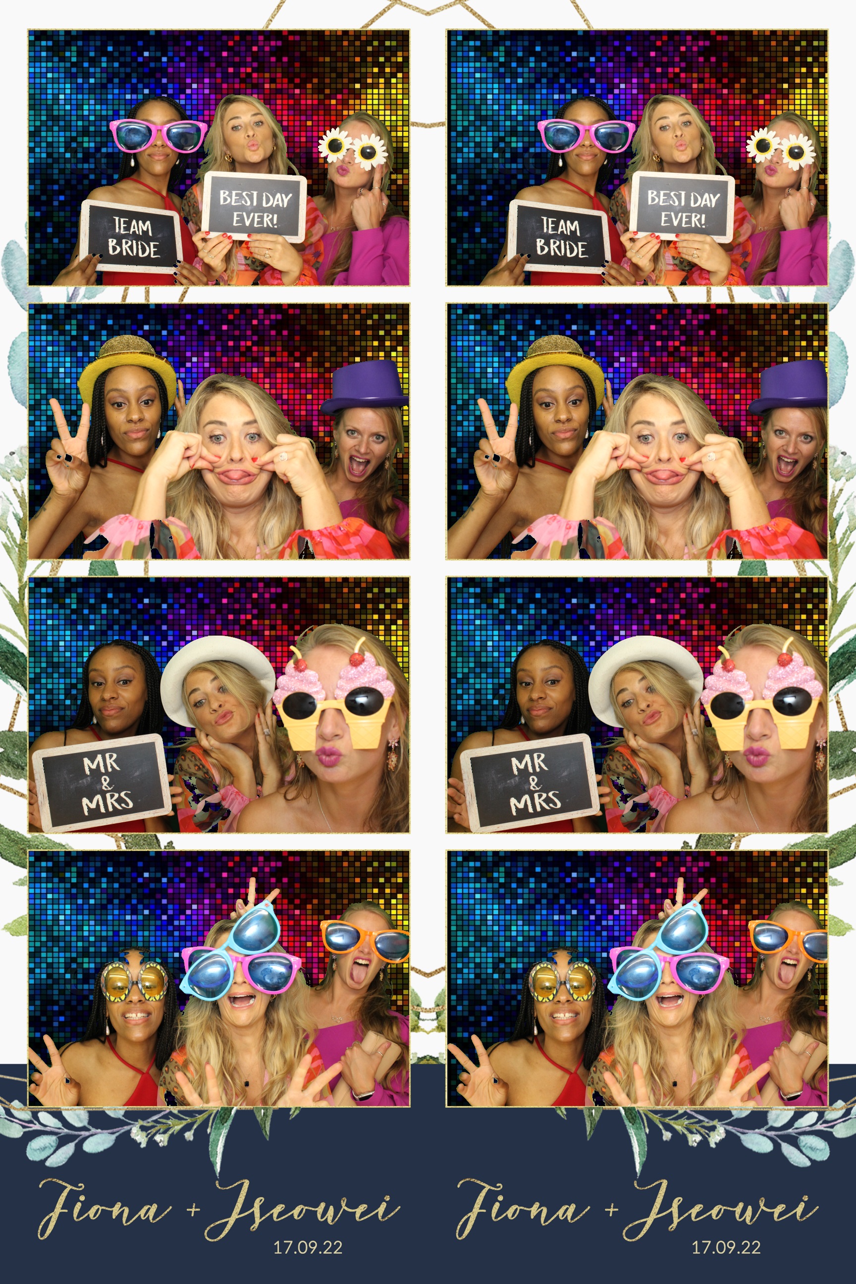 Fiona & Iseowei | View more photos from the event at images.mobile-photo-booth.com/u/MobilePhotoBoothUK/Fiona-Iseowei