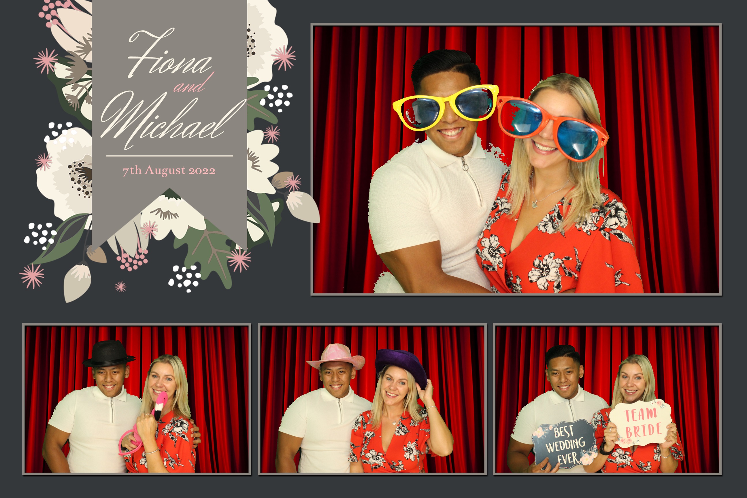 Fiona & Michael | View more photos from the event at images.mobile-photo-booth.com/u/MobilePhotoBoothUK/Fiona-Michael