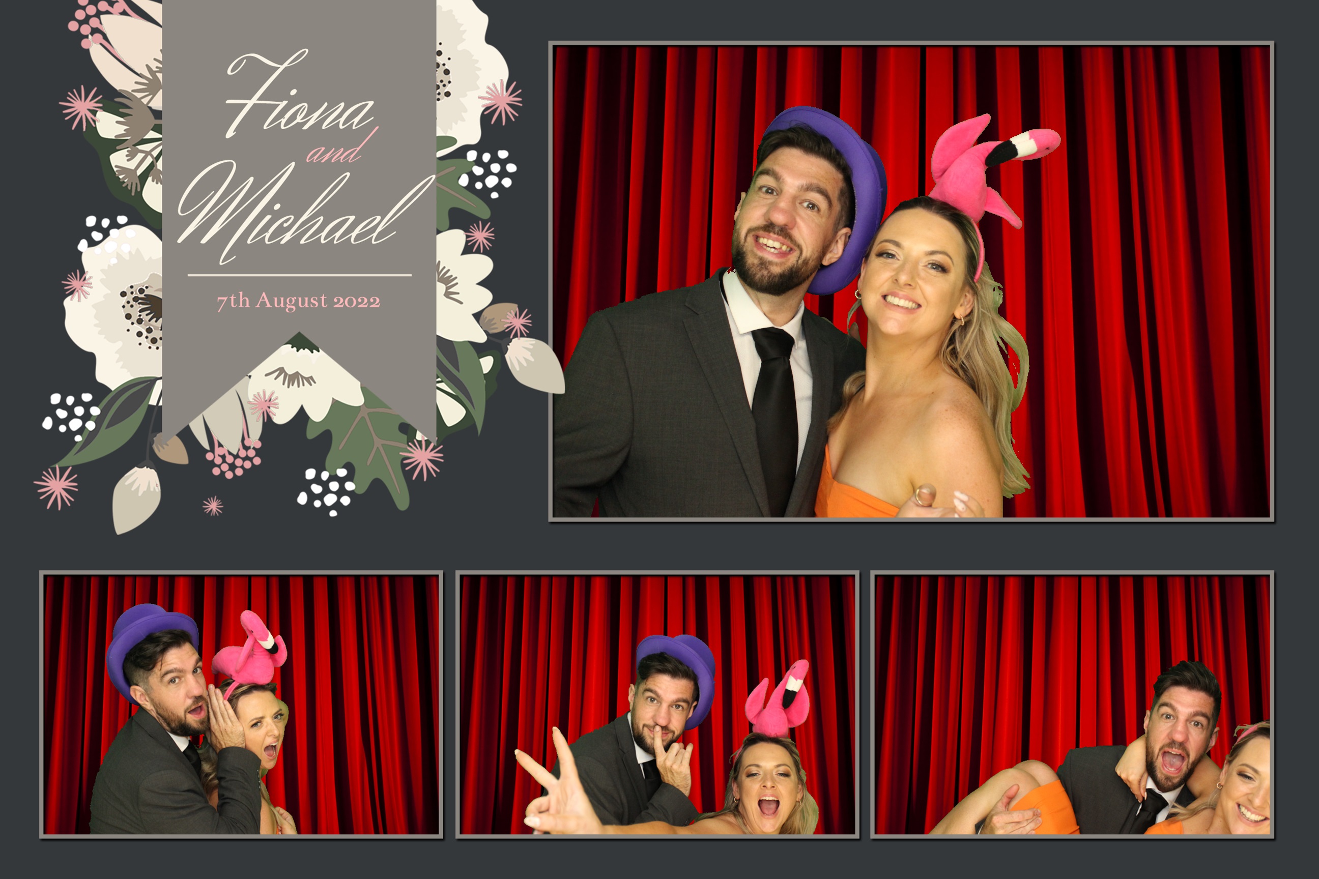 Fiona & Michael | View more photos from the event at images.mobile-photo-booth.com/u/MobilePhotoBoothUK/Fiona-Michael