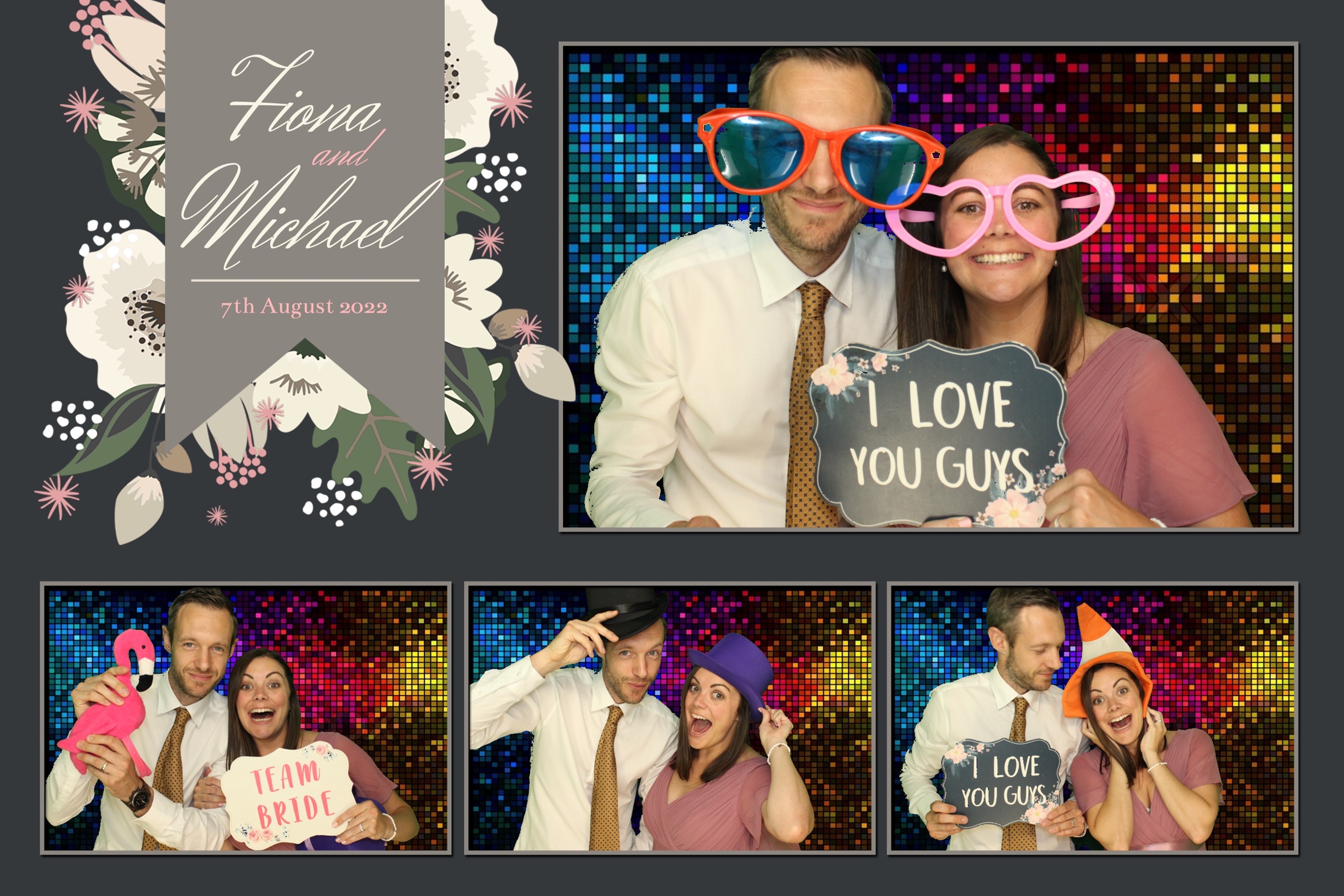 Fiona & Michael | View more photos from the event at images.mobile-photo-booth.com/u/MobilePhotoBoothUK/Fiona-Michael