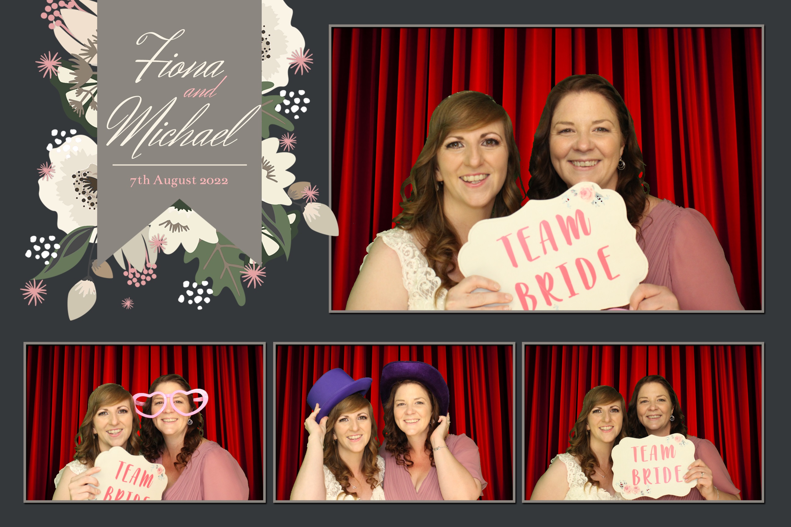 Fiona & Michael | View more photos from the event at images.mobile-photo-booth.com/u/MobilePhotoBoothUK/Fiona-Michael