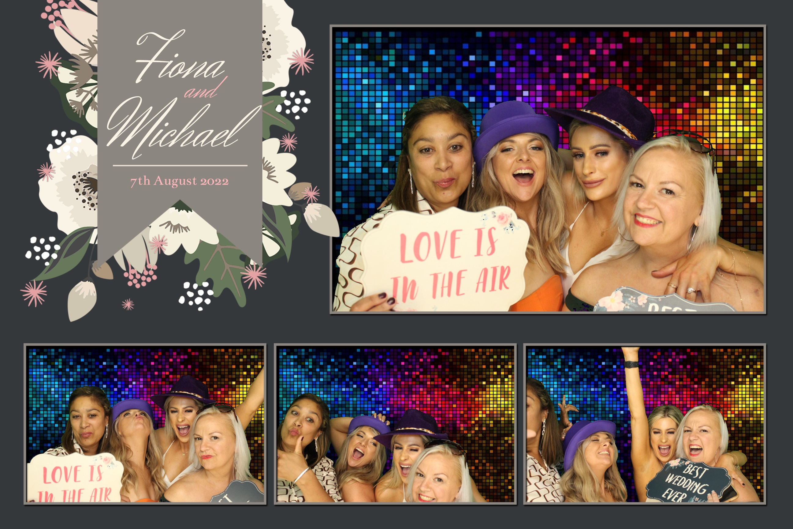 Fiona & Michael | View more photos from the event at images.mobile-photo-booth.com/u/MobilePhotoBoothUK/Fiona-Michael