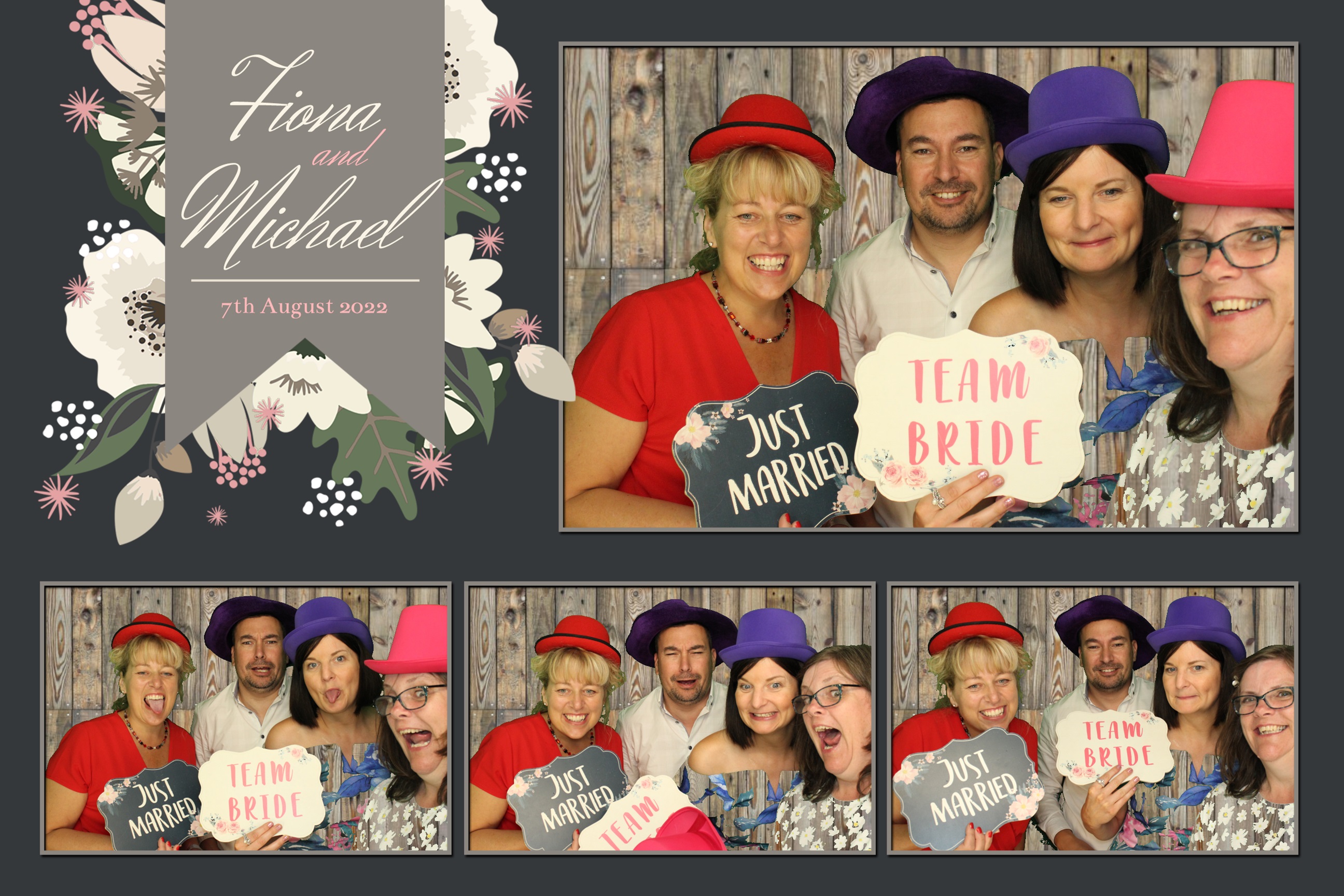 Fiona & Michael | View more photos from the event at images.mobile-photo-booth.com/u/MobilePhotoBoothUK/Fiona-Michael