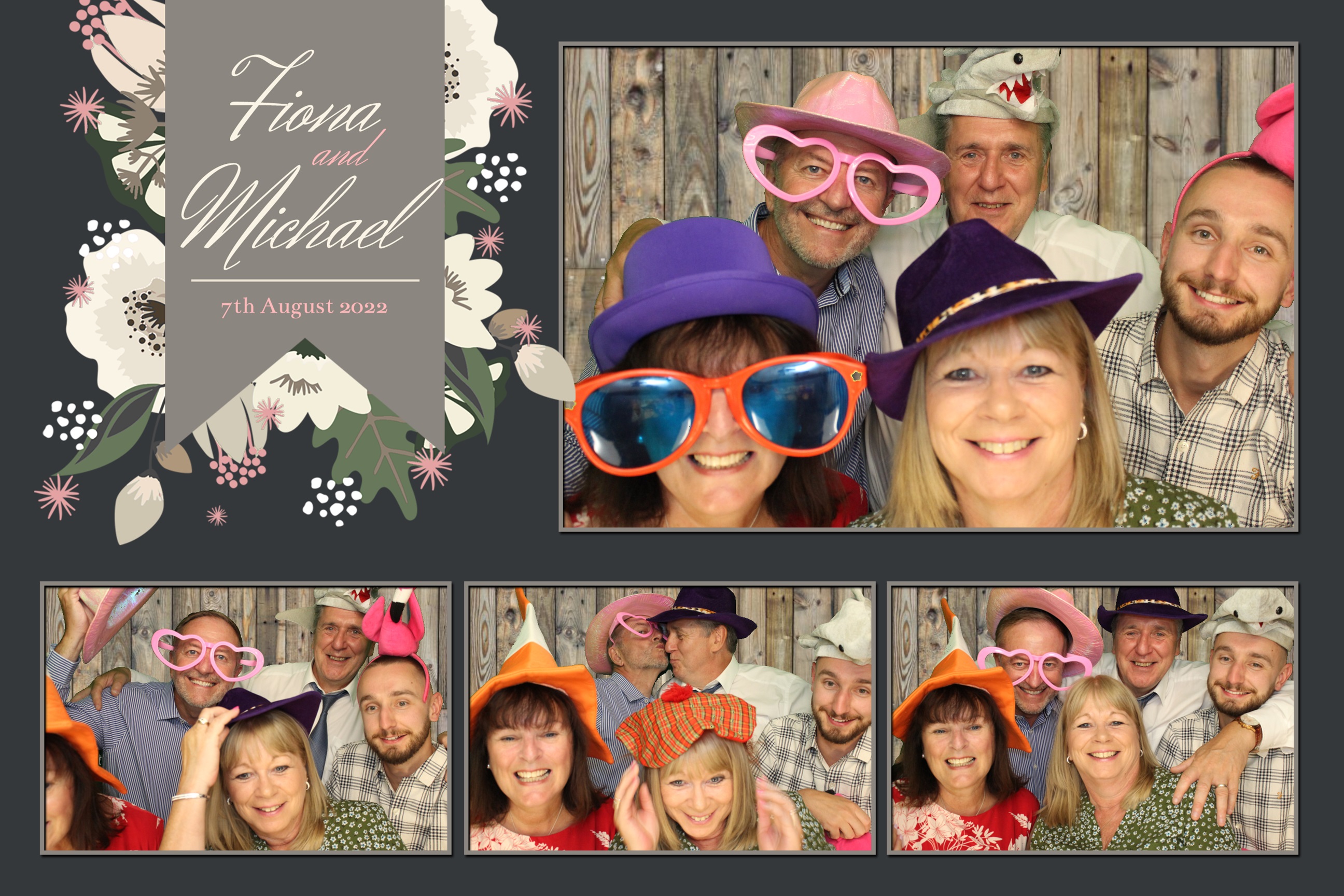 Fiona & Michael | View more photos from the event at images.mobile-photo-booth.com/u/MobilePhotoBoothUK/Fiona-Michael