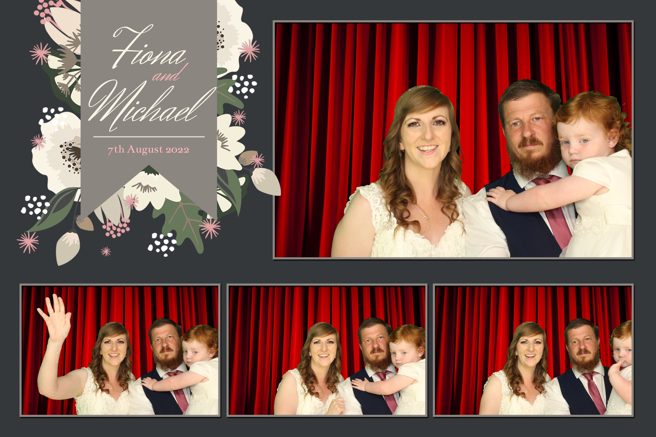 Fiona & Michael | View more photos from the event at images.mobile-photo-booth.com/u/MobilePhotoBoothUK/Fiona-Michael