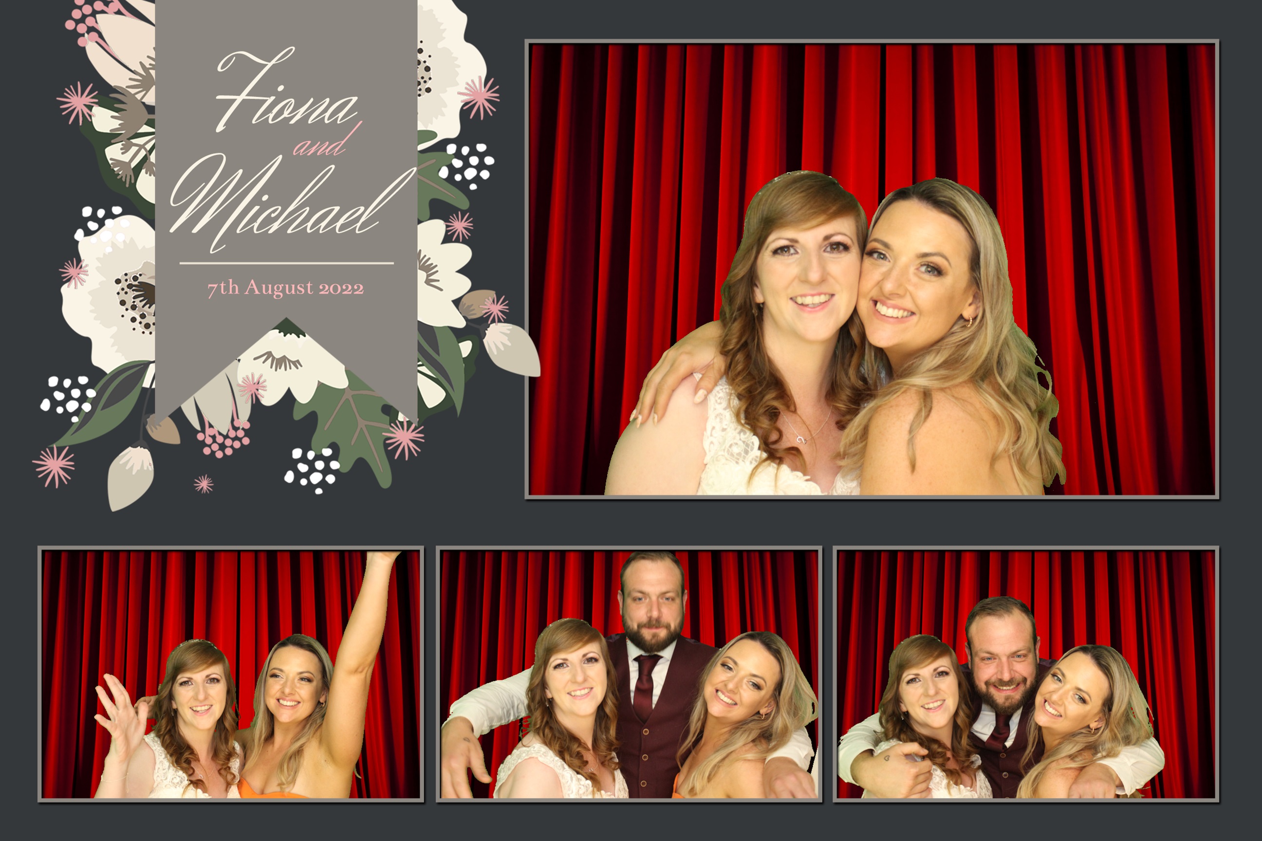 Fiona & Michael | View more photos from the event at images.mobile-photo-booth.com/u/MobilePhotoBoothUK/Fiona-Michael