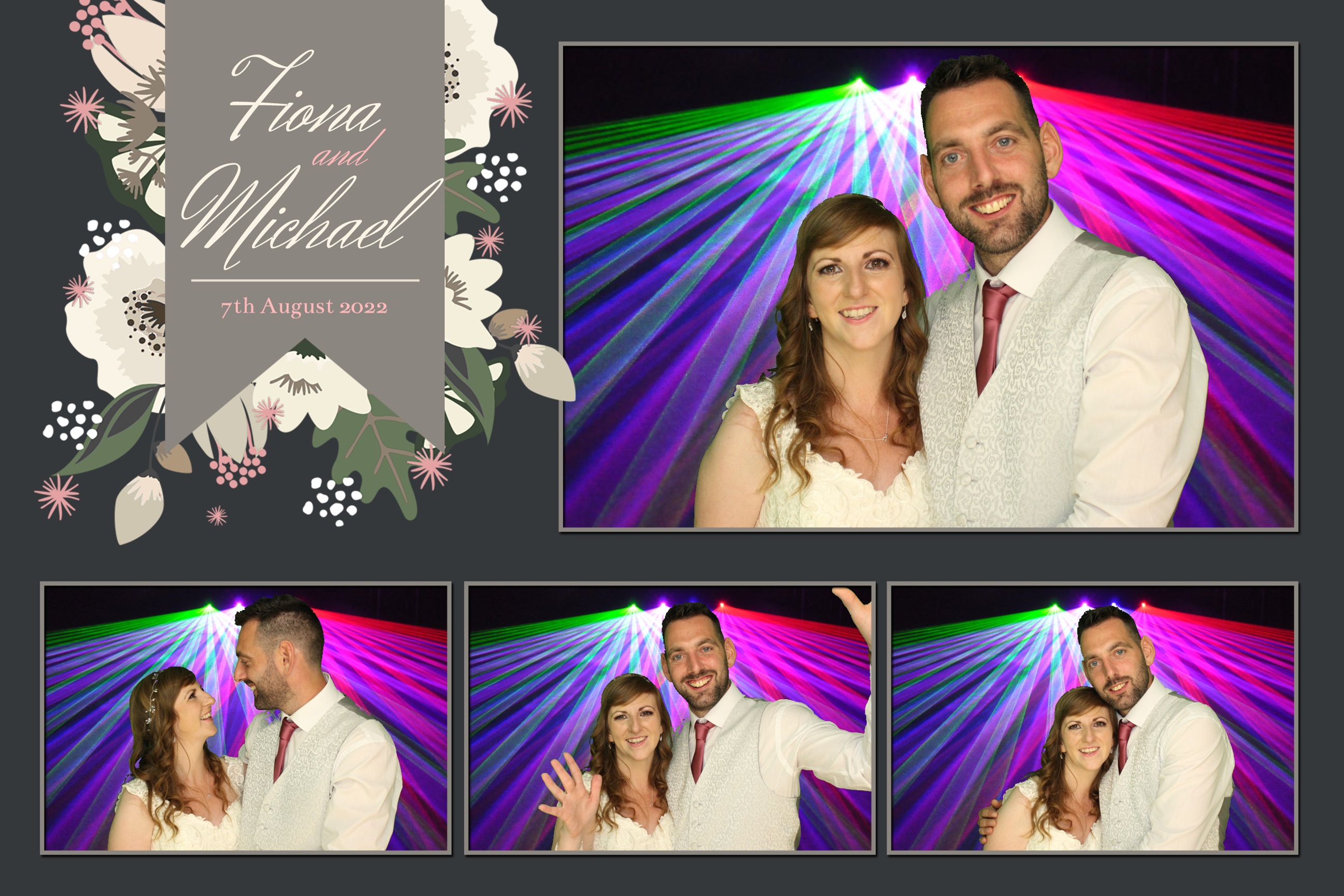 Fiona & Michael | View more photos from the event at images.mobile-photo-booth.com/u/MobilePhotoBoothUK/Fiona-Michael