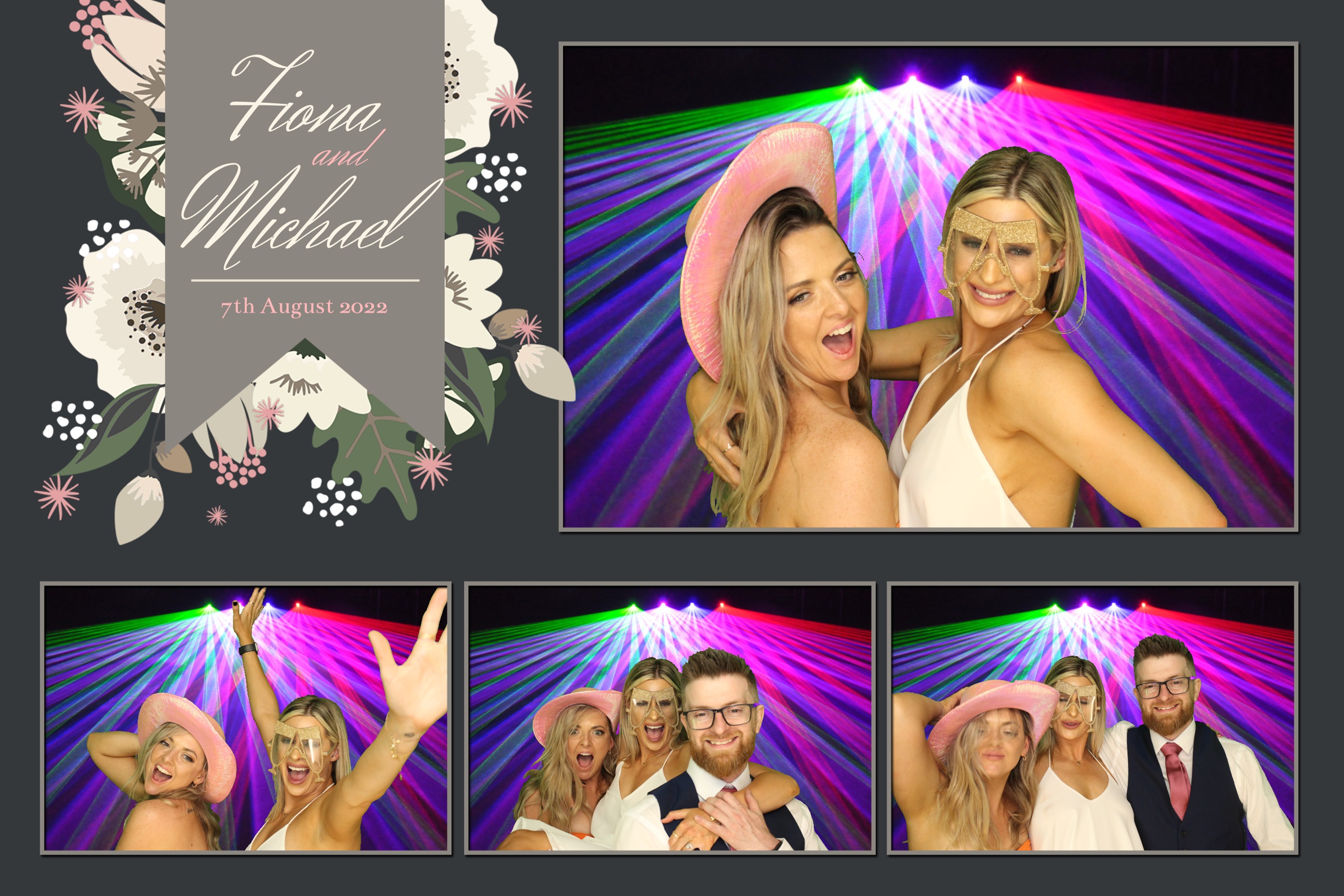 Fiona & Michael | View more photos from the event at images.mobile-photo-booth.com/u/MobilePhotoBoothUK/Fiona-Michael