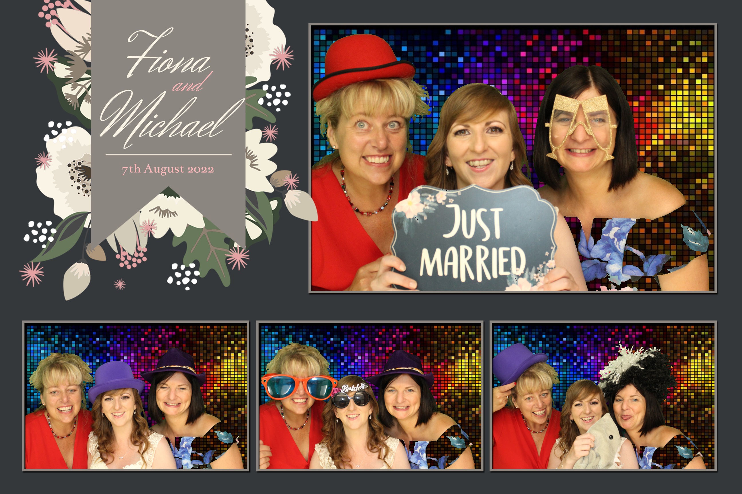 Fiona & Michael | View more photos from the event at images.mobile-photo-booth.com/u/MobilePhotoBoothUK/Fiona-Michael