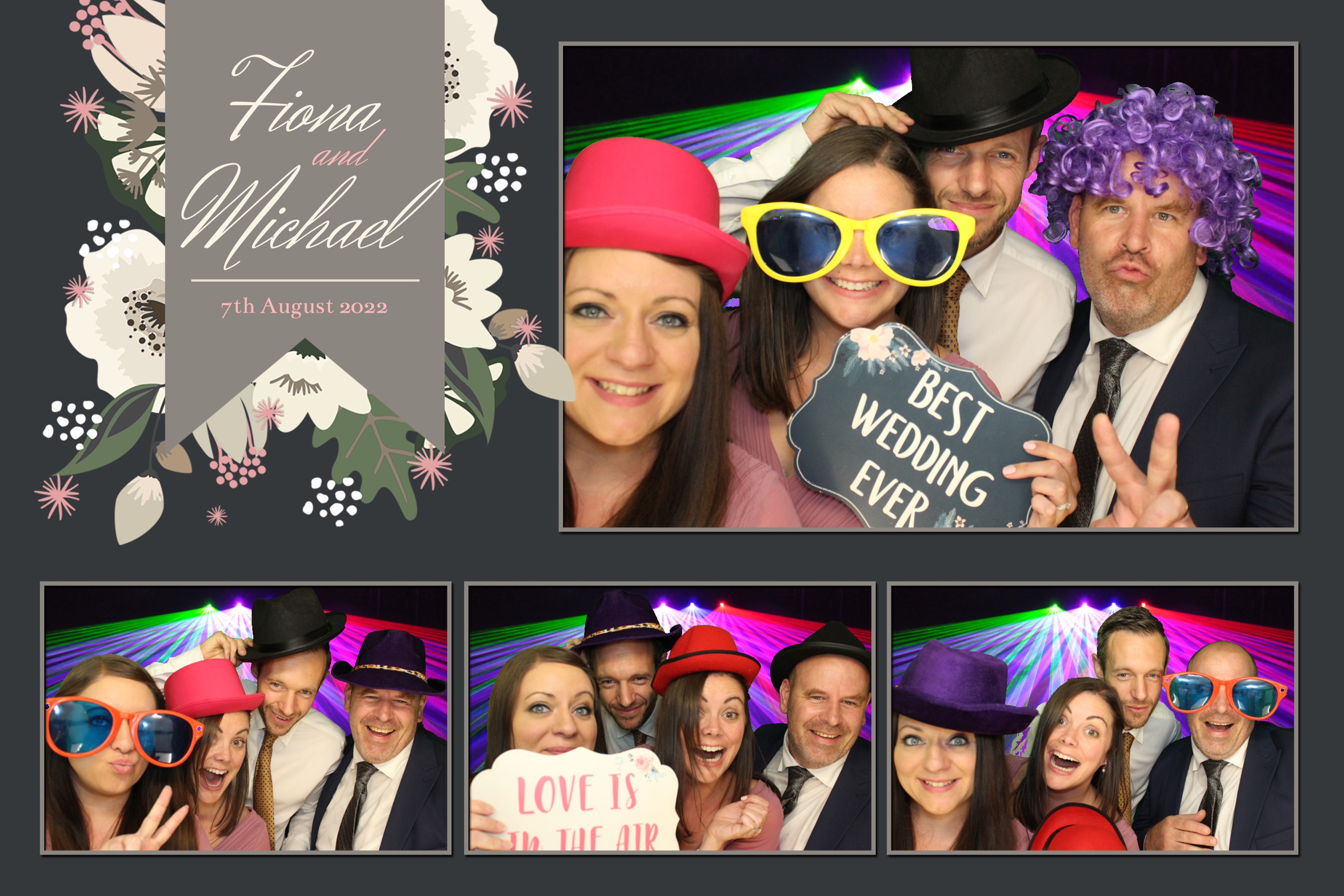 Fiona & Michael | View more photos from the event at images.mobile-photo-booth.com/u/MobilePhotoBoothUK/Fiona-Michael
