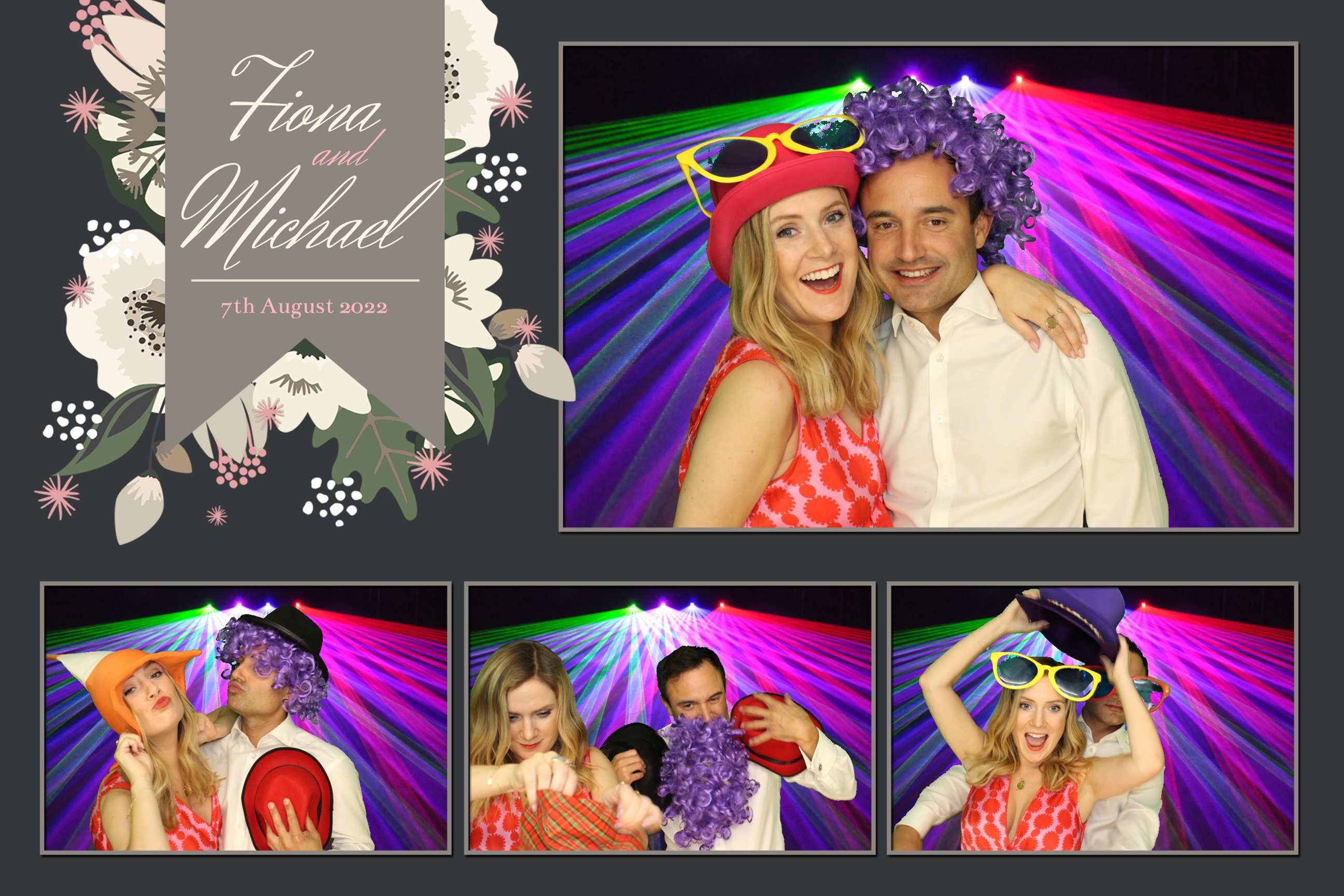 Fiona & Michael | View more photos from the event at images.mobile-photo-booth.com/u/MobilePhotoBoothUK/Fiona-Michael